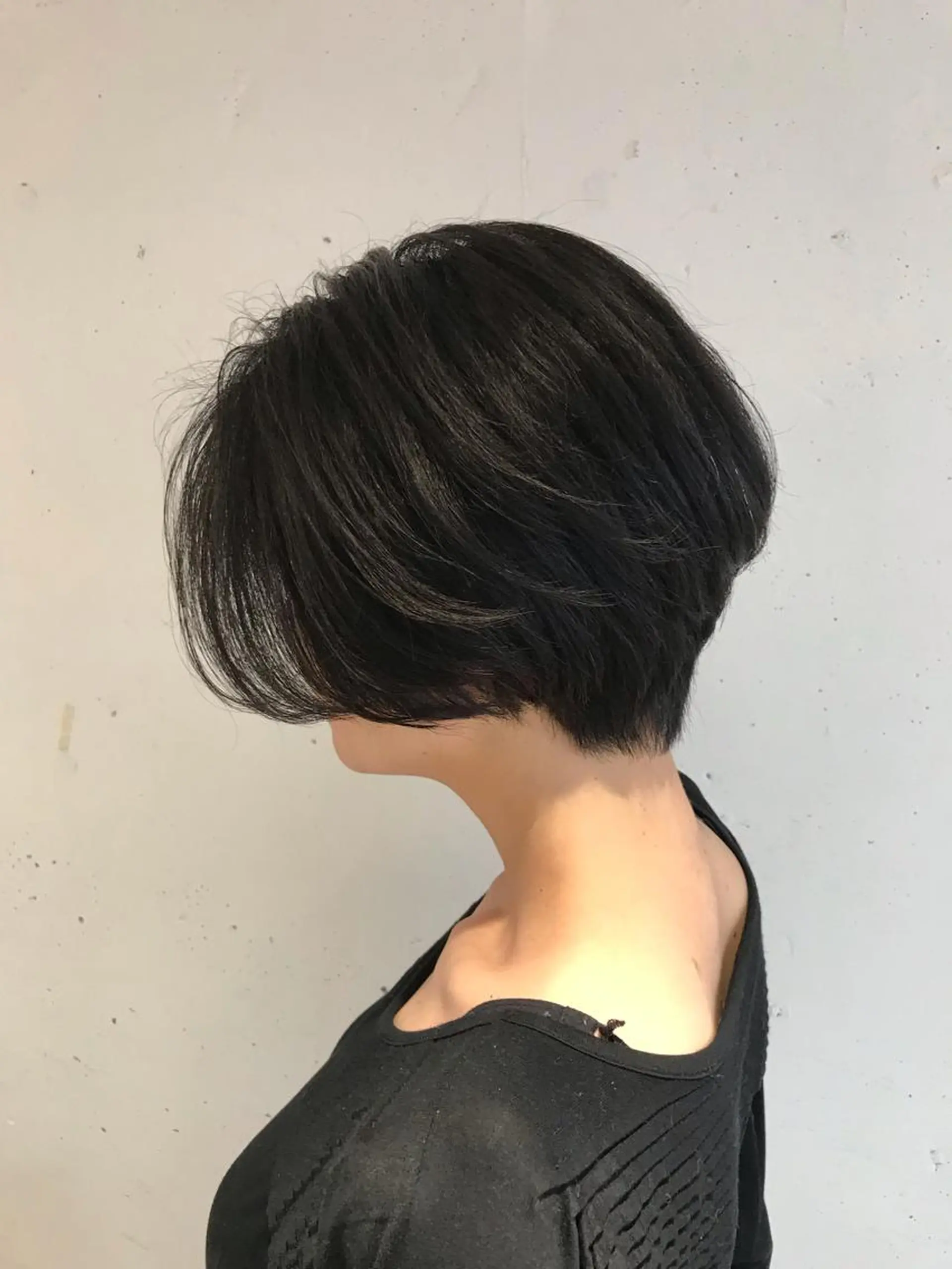 ショート カット トリートメント ミルクティーベージュ 山本勝志のヘアスタイル