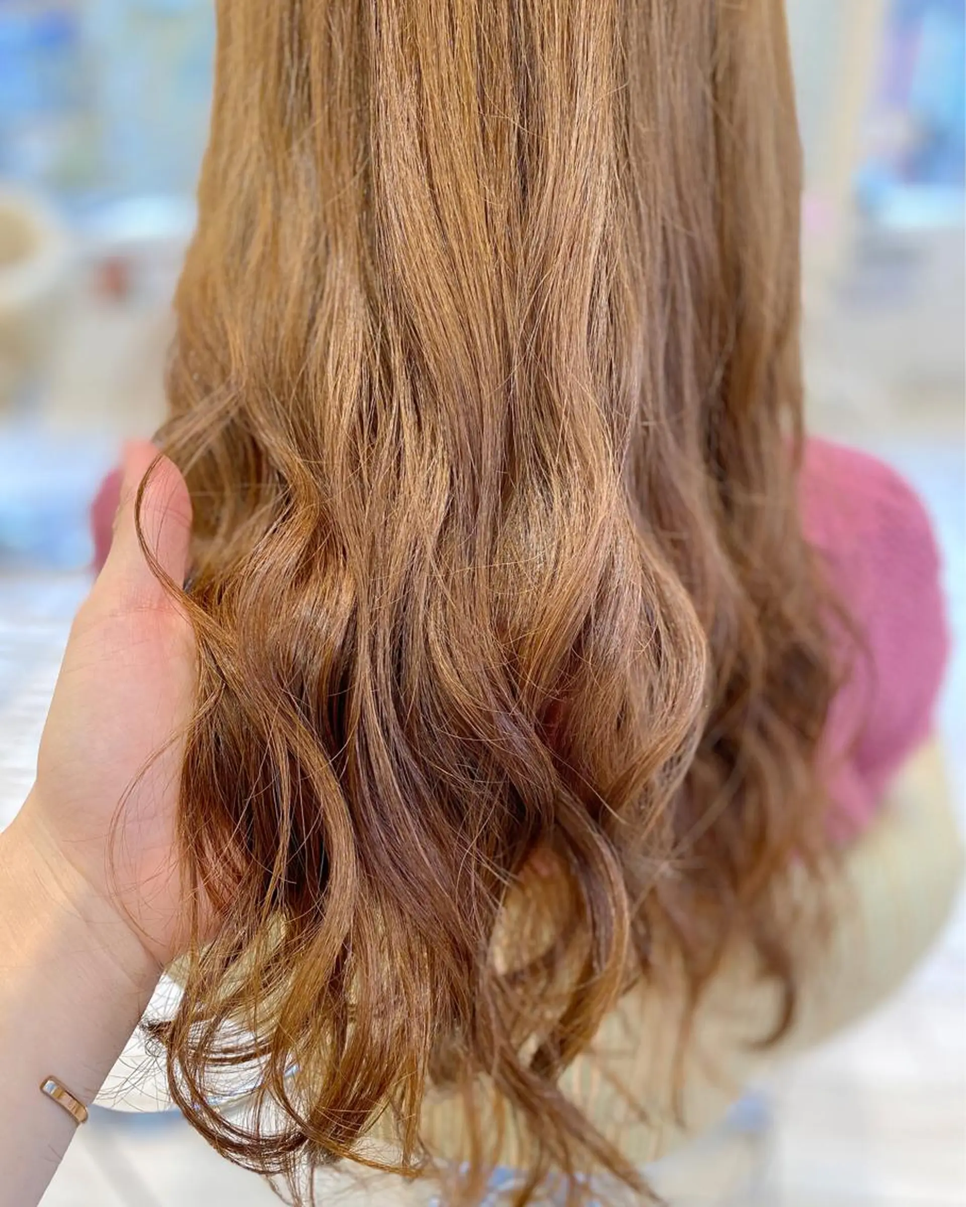 ロング カラー カット ヘアカラー トリートメント 中川 拓弥のヘアスタイル