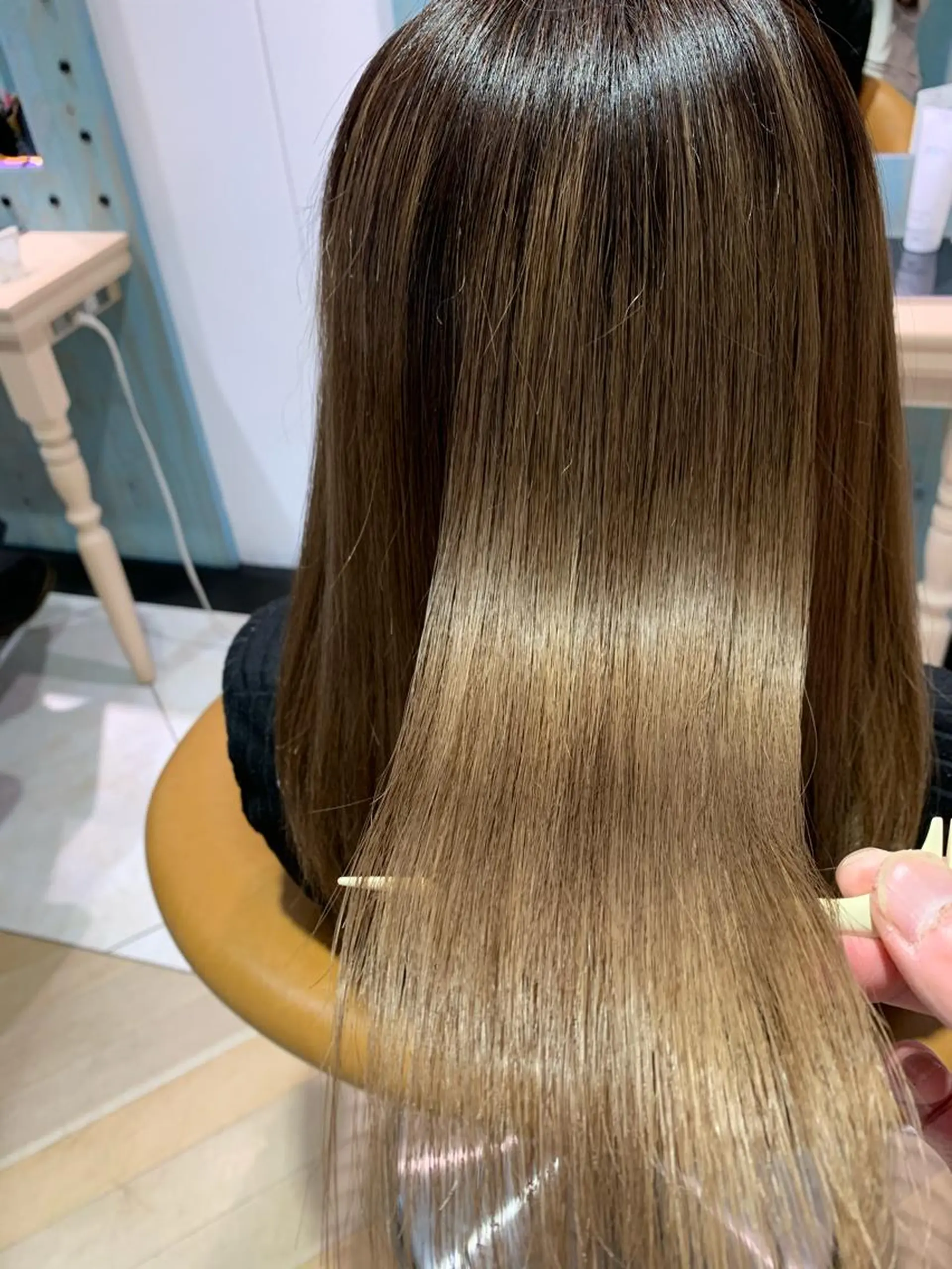 セミロング トリートメント カット ヘアカラー トリートメント 【代表】 高瀬慎也/縮毛矯正のヘアスタイル