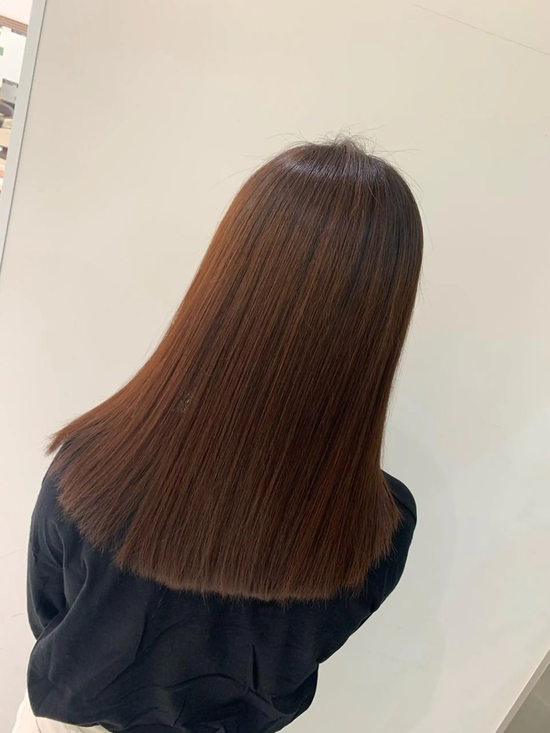 セミロング 髪質改善 縮毛矯正 N° jillva ♦️川端裕司♦️のヘアスタイル