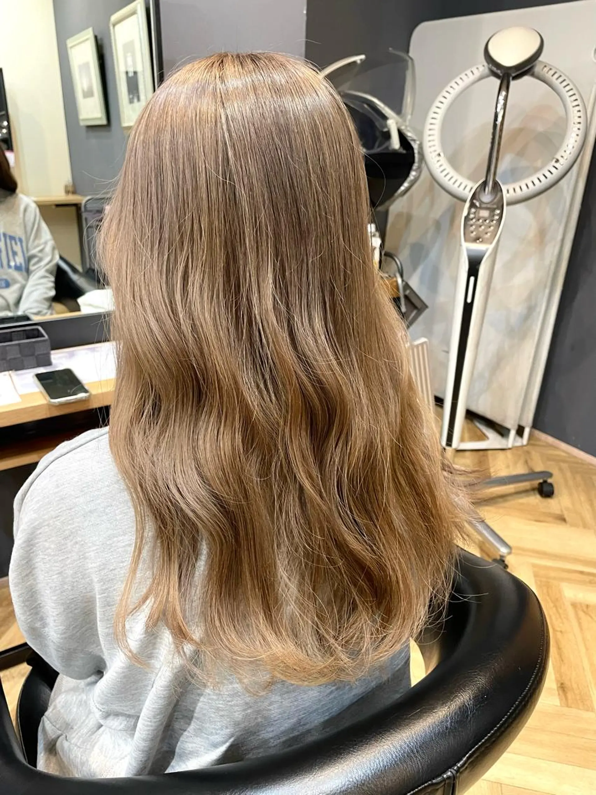 ロング ヘアカラー 韓国ヘア/レイヤー 🇰🇷/艶髪/長橋のヘアスタイル