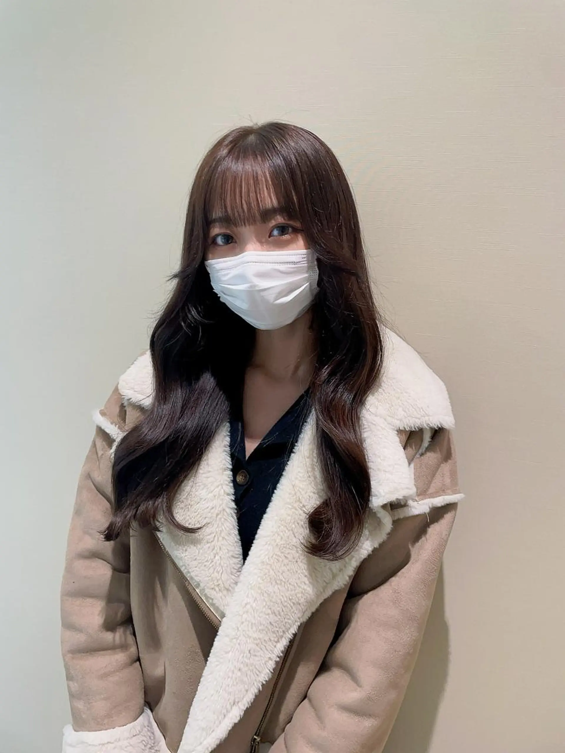 セミロング カラー ヘアアレンジ Ella所属・nana【艶髪】/ レイヤー/縮毛矯正のヘアスタイル