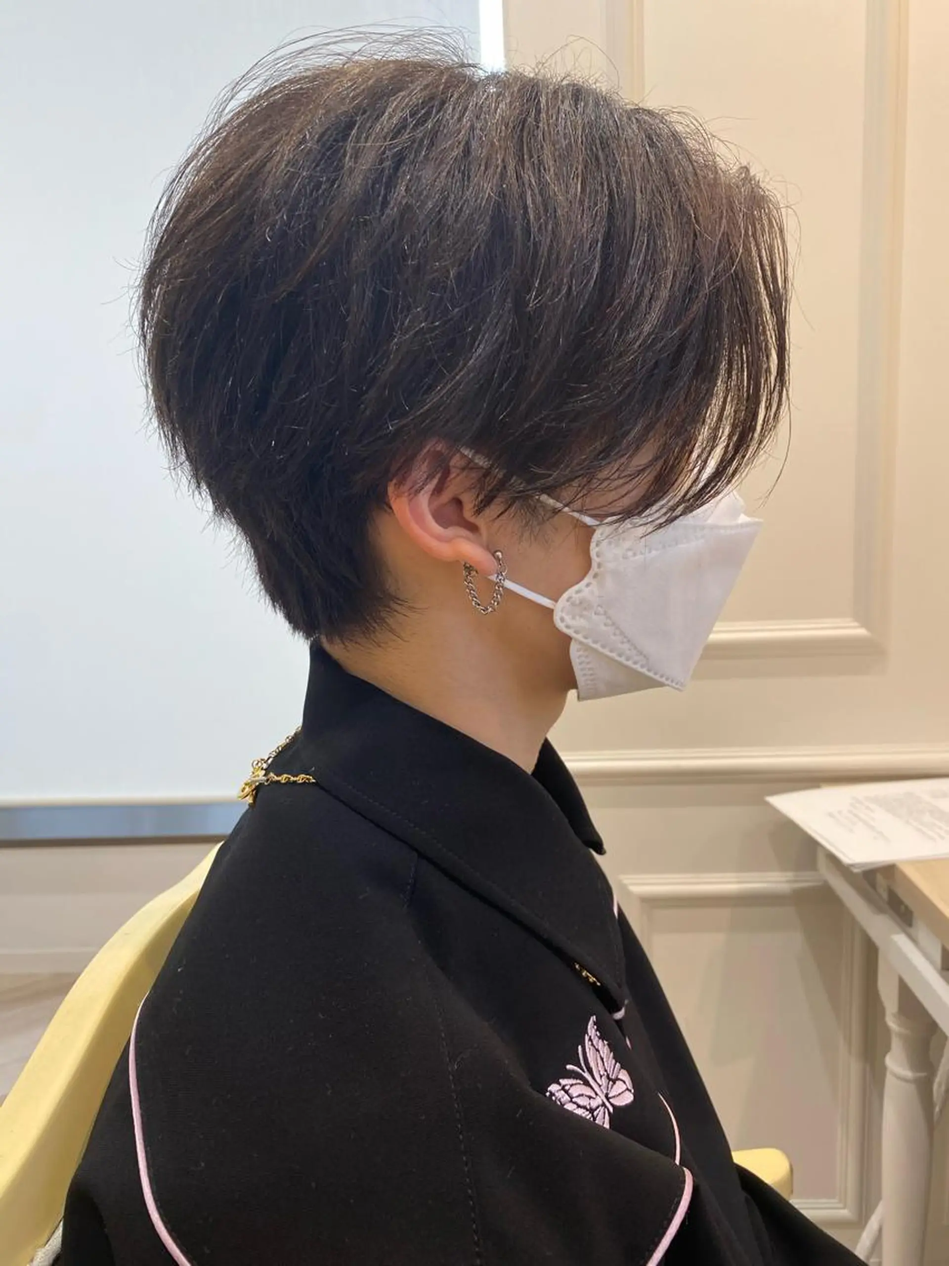 メンズ 透明感ブリーチ/ メンズパーマのヘアスタイル