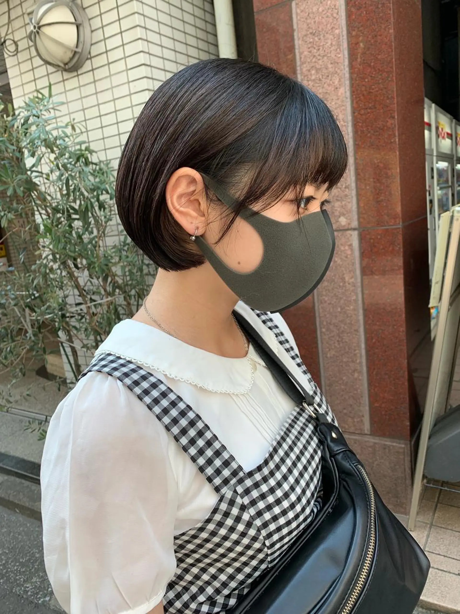 ショート カラー ヘアアレンジ 🫧透明感カラー/ ボブ/小笠原汐海🪽のヘアスタイル