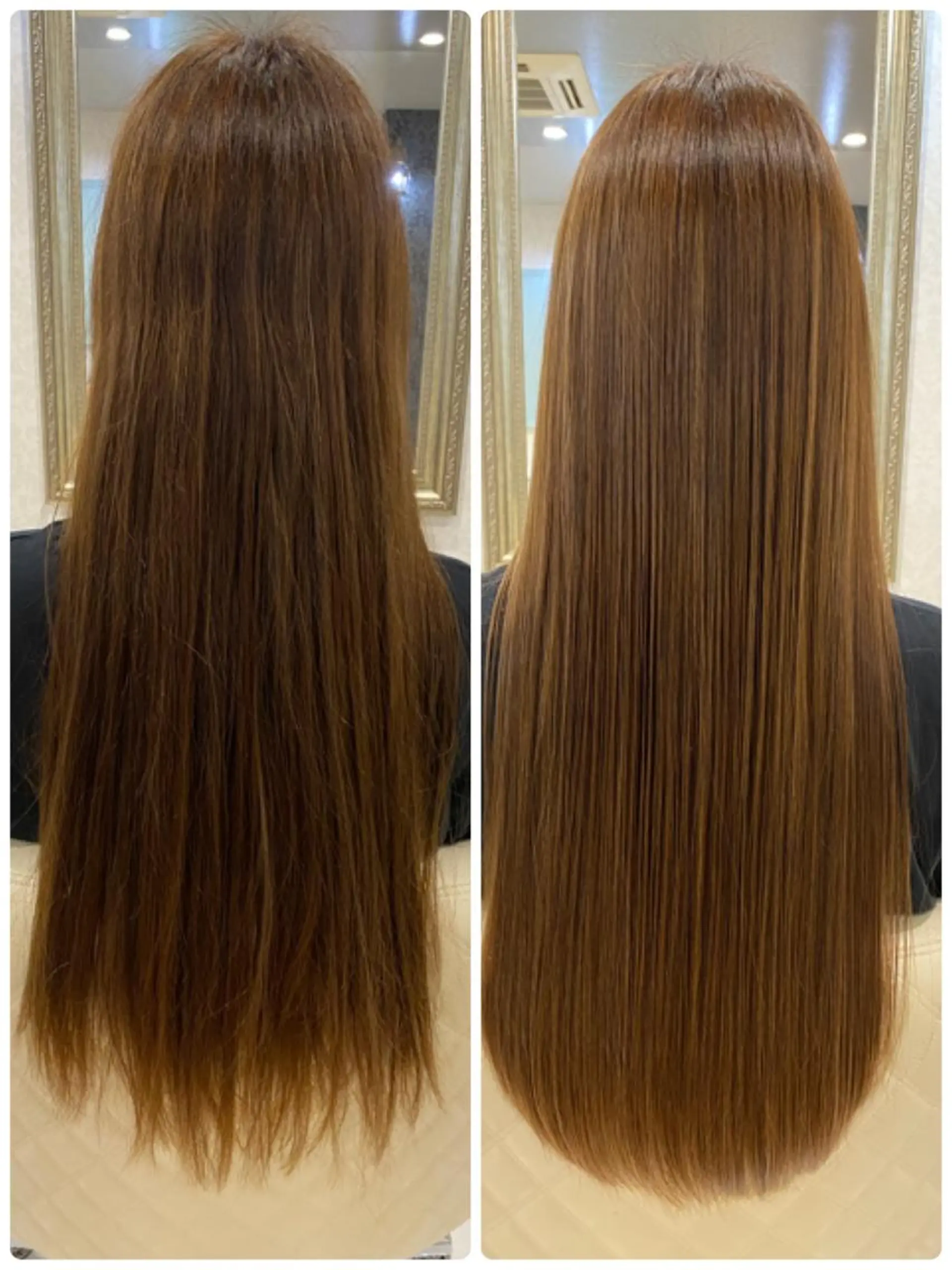 ロング カラー 透明感カラー イルミナカラー 髪質改善 韓国風ヘア トリートメント ツバサ 髪質改善のヘアスタイル