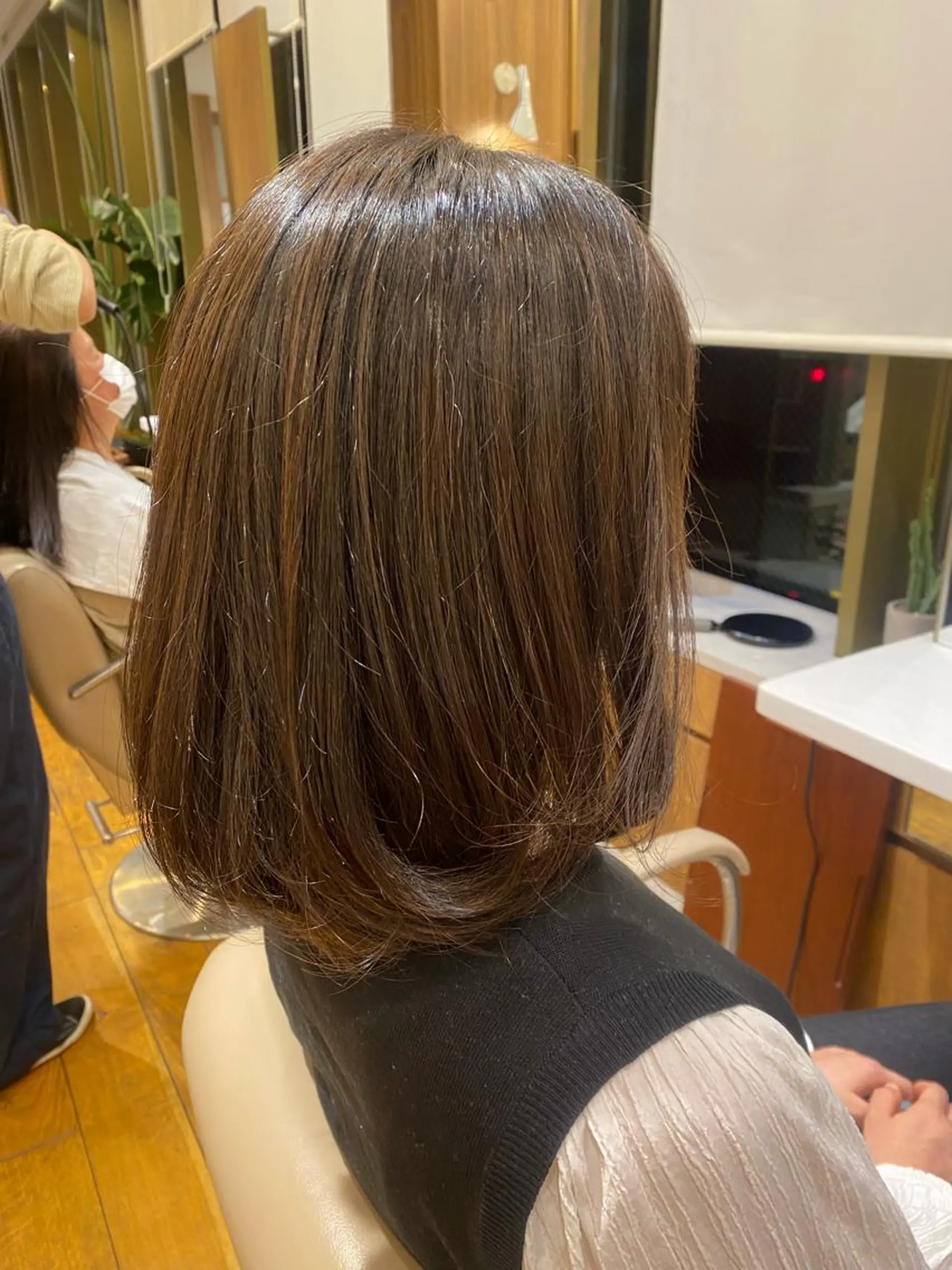 セミロング カラー ヘアアレンジ レイヤー/メンズ🥑 マエダアズミ🥑のヘアスタイル