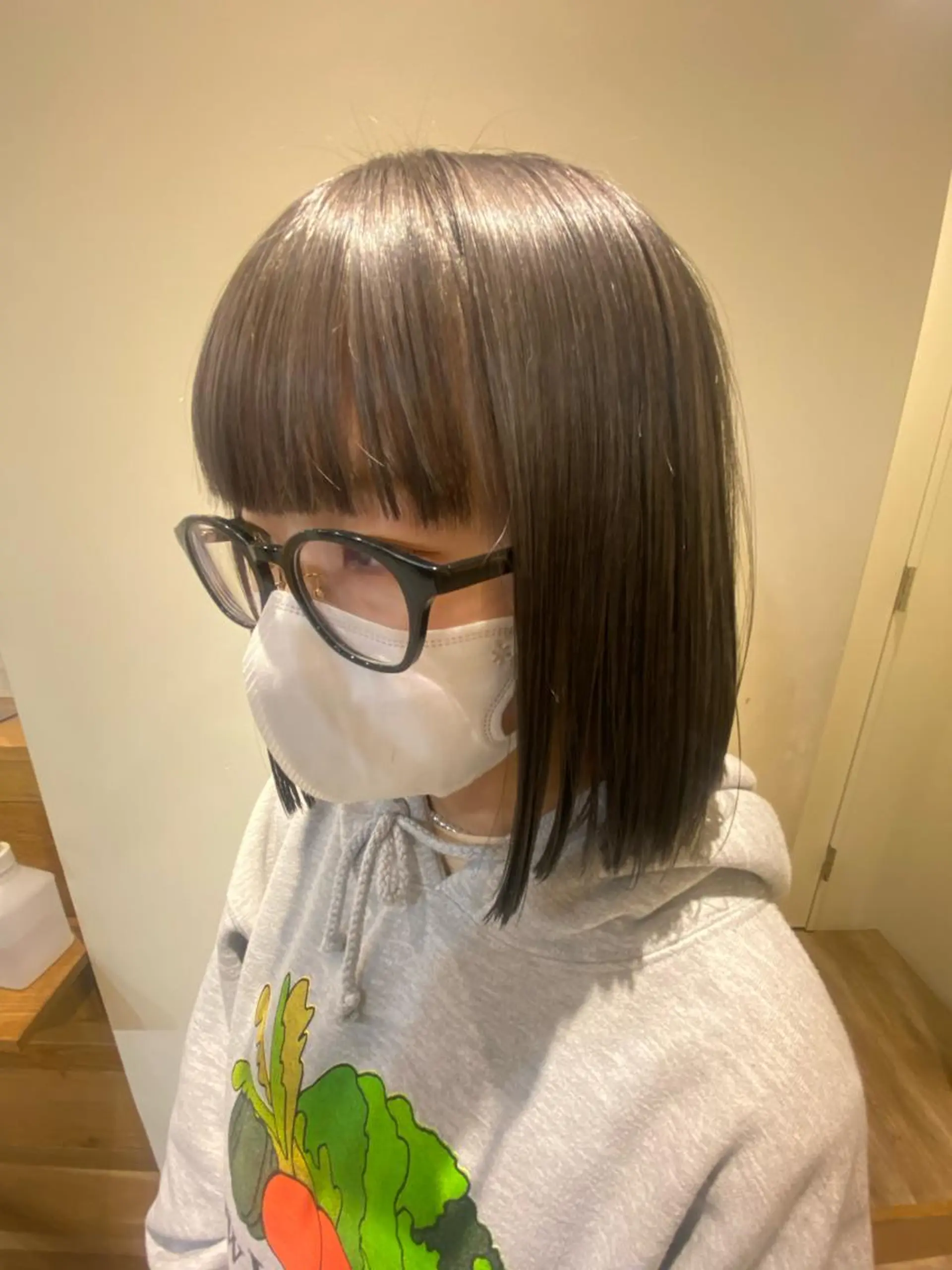 ミディアム ヘアカラー トリートメント ♥yelm ユウナ♥のヘアスタイル