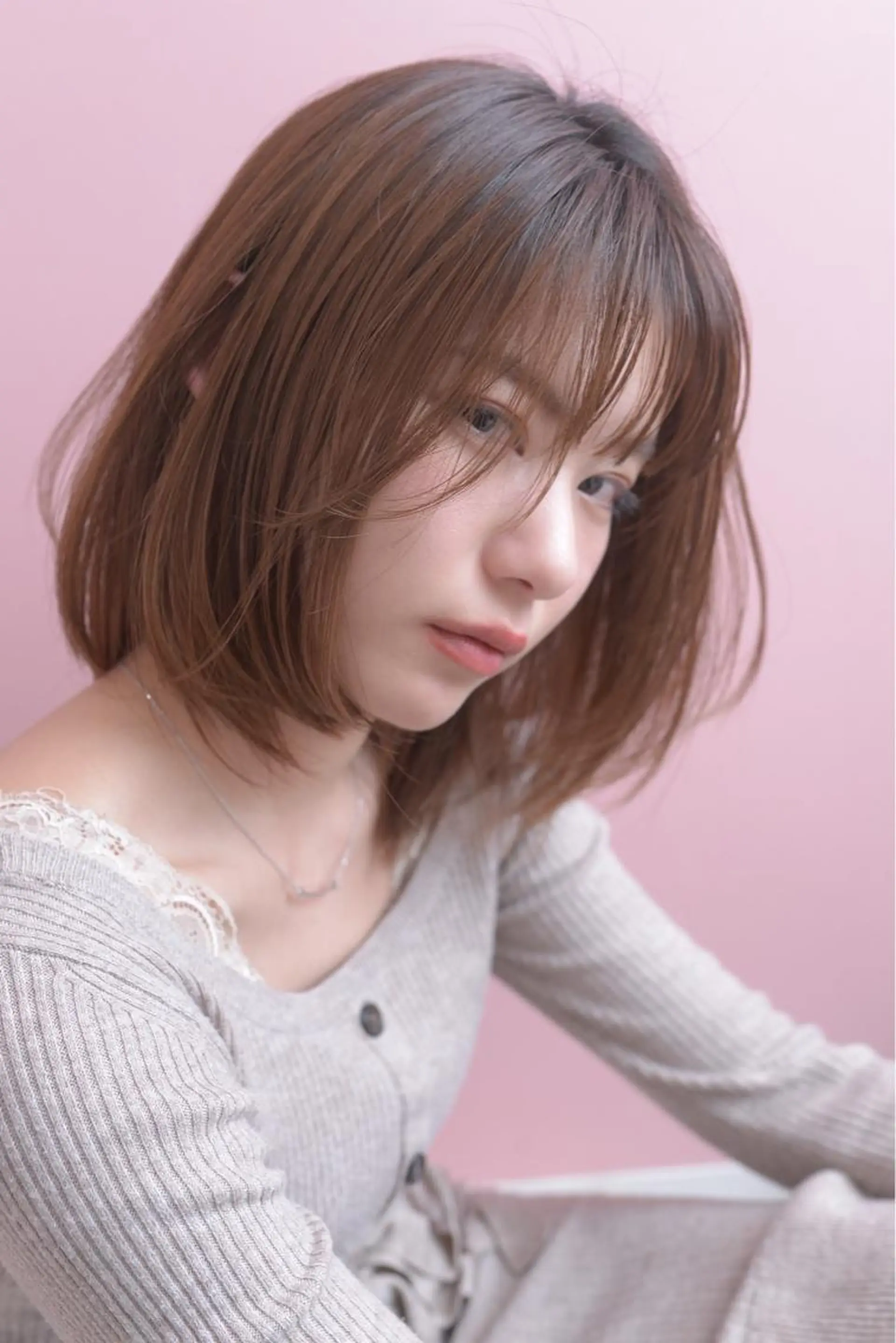 ミディアム merc. 宮川琴代のヘアスタイル