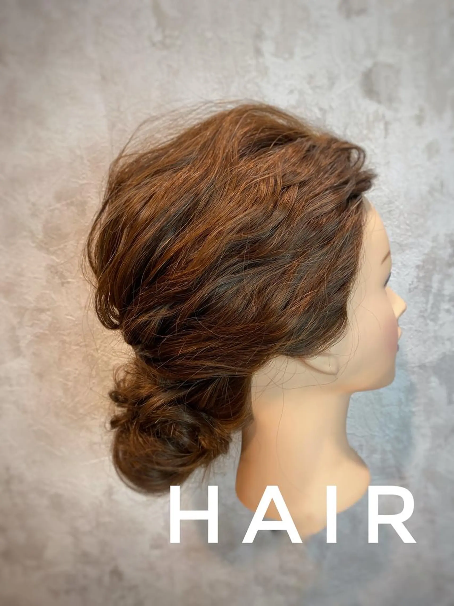 カラー ヘアアレンジ たなか ちあきのヘアスタイル