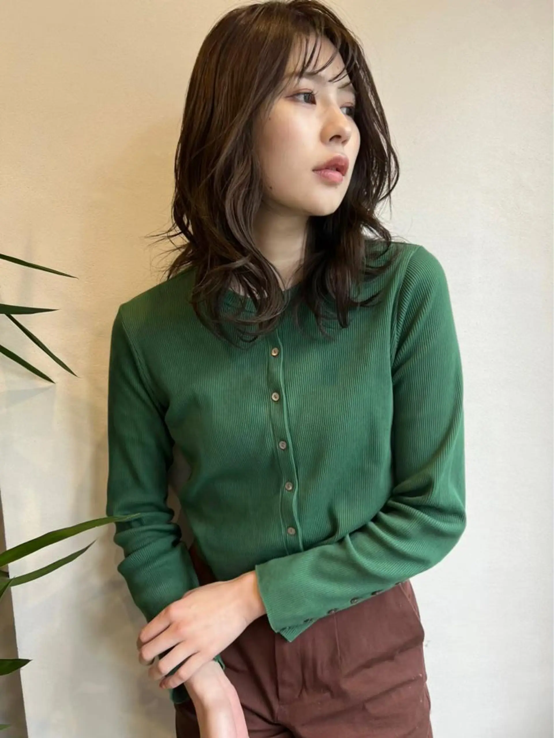 ミディアム カラー 守屋 寿哉のヘアスタイル