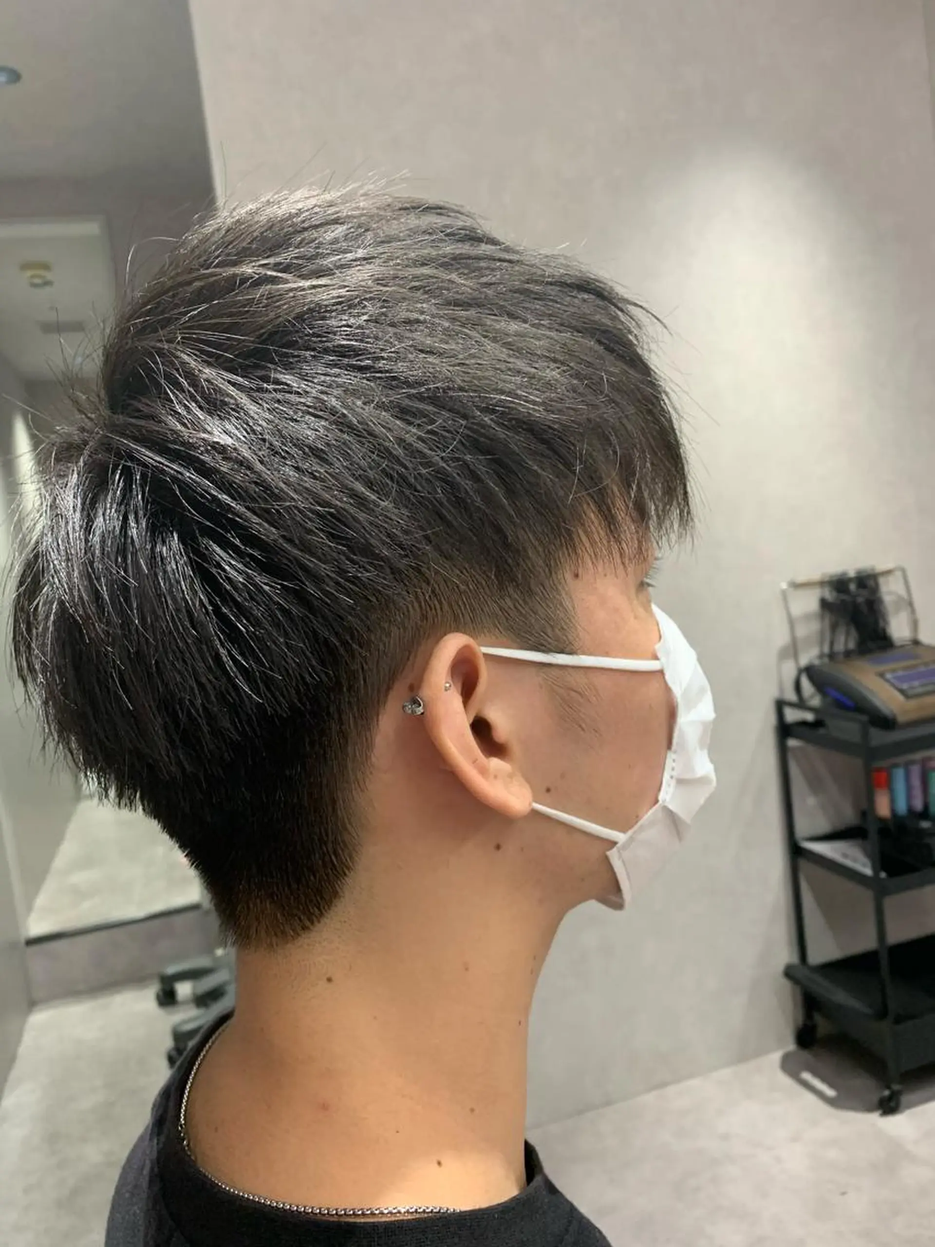 メンズ カット 池田 英俊のヘアスタイル