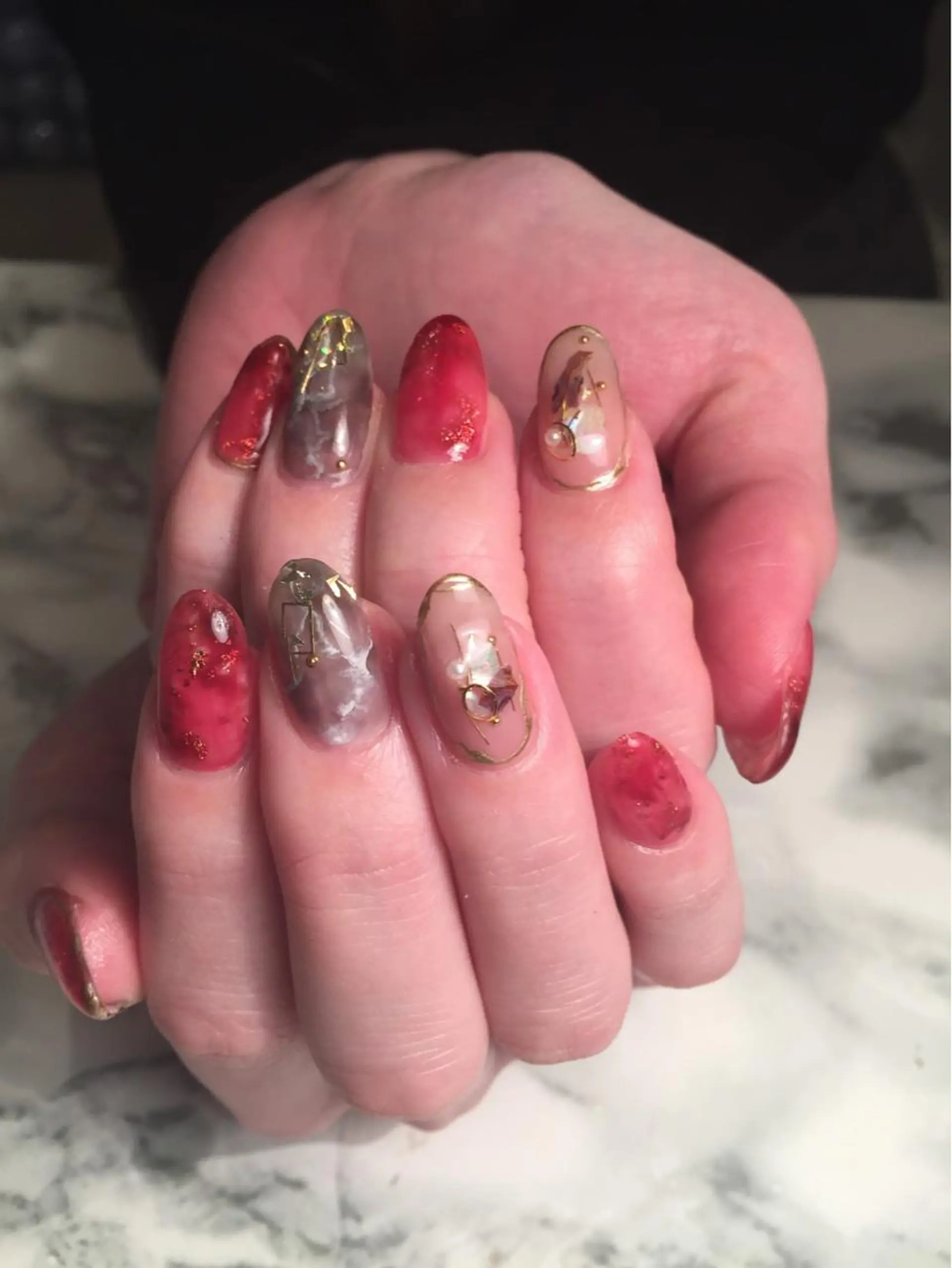 ネイル ハンドネイル juedi nail(木曜日のネイル)所属・〜木曜日のネイル〜 KAORINのネイルデザイン