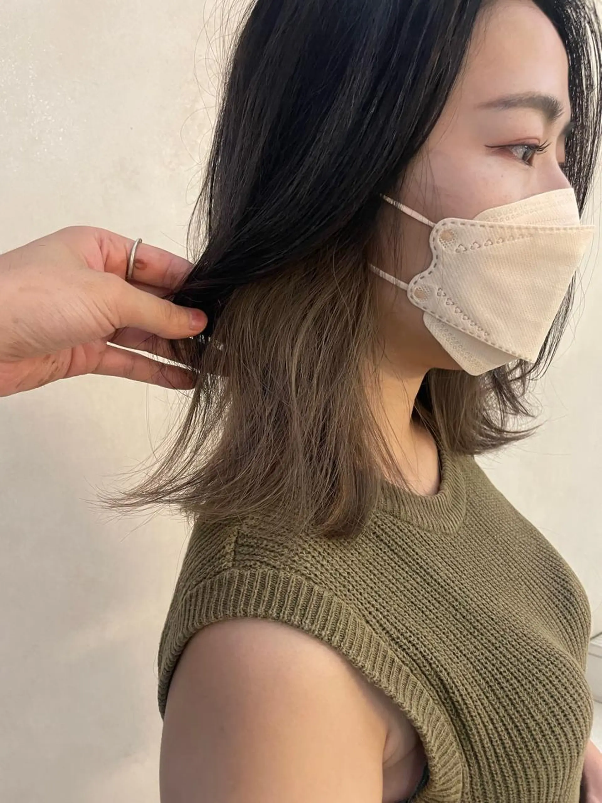 ショート カラー カット ヘアカラー ケアブリーチ/ エクステ/レイヤーのヘアスタイル