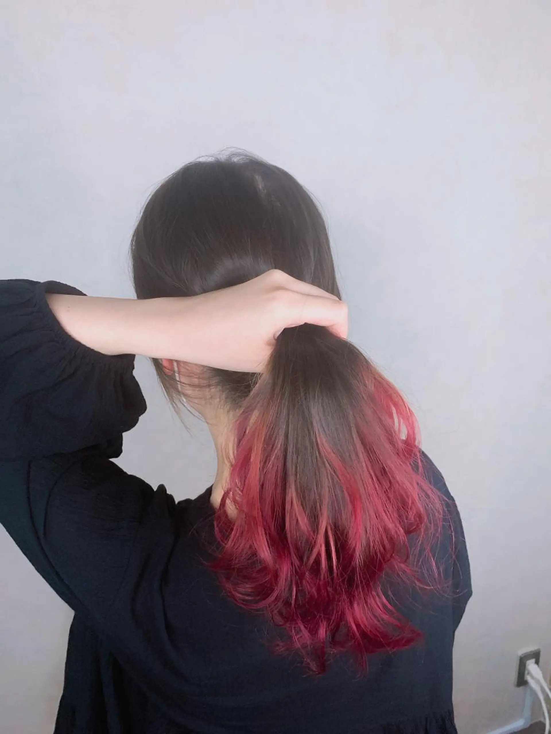 ロング カラー グラデーションカラー レッドカラー 🌿本厚木代表 HIROKI🌿のヘアスタイル