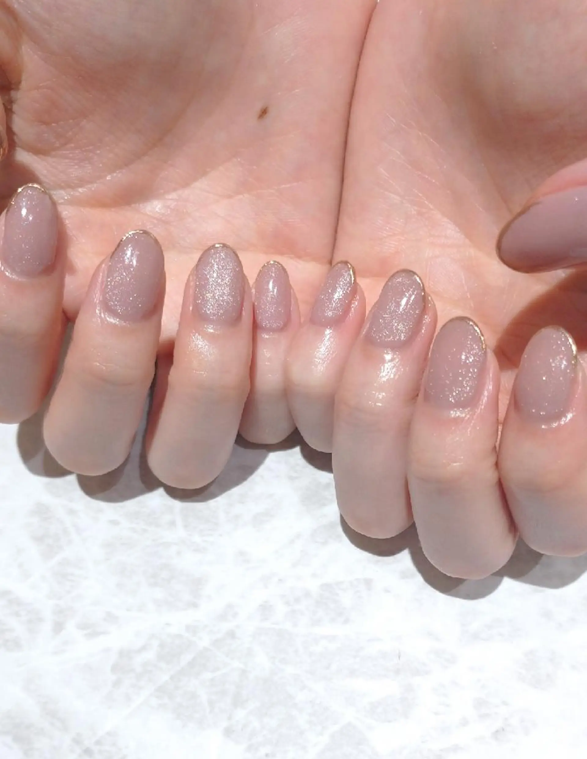 ネイル マグネットネイル ミラーネイル ハンドネイル 會田 瑠衣のネイルデザイン