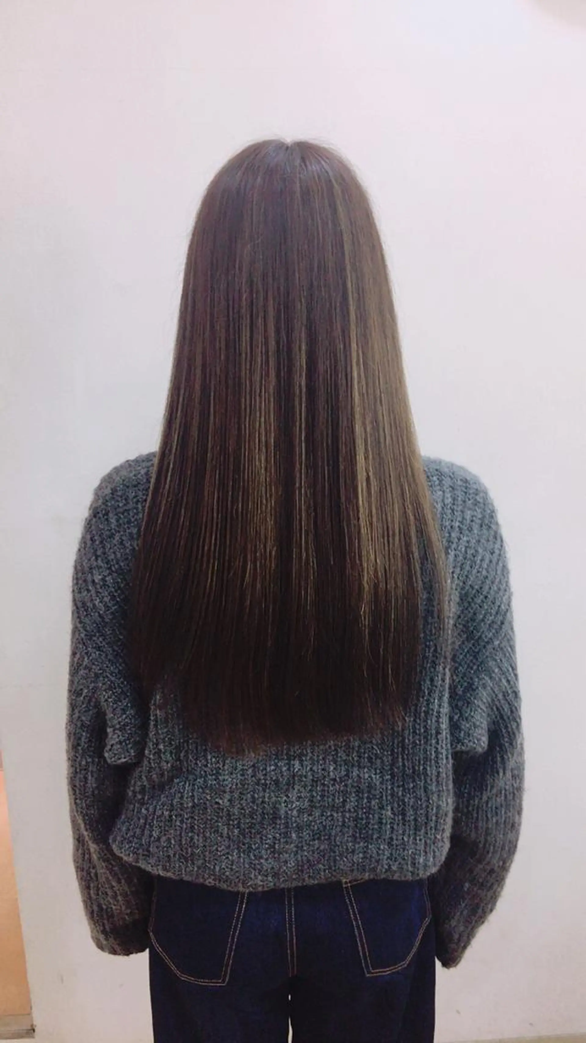 ロング カット トリートメント デザインカラー/ 推しの配色　肥後のヘアスタイル