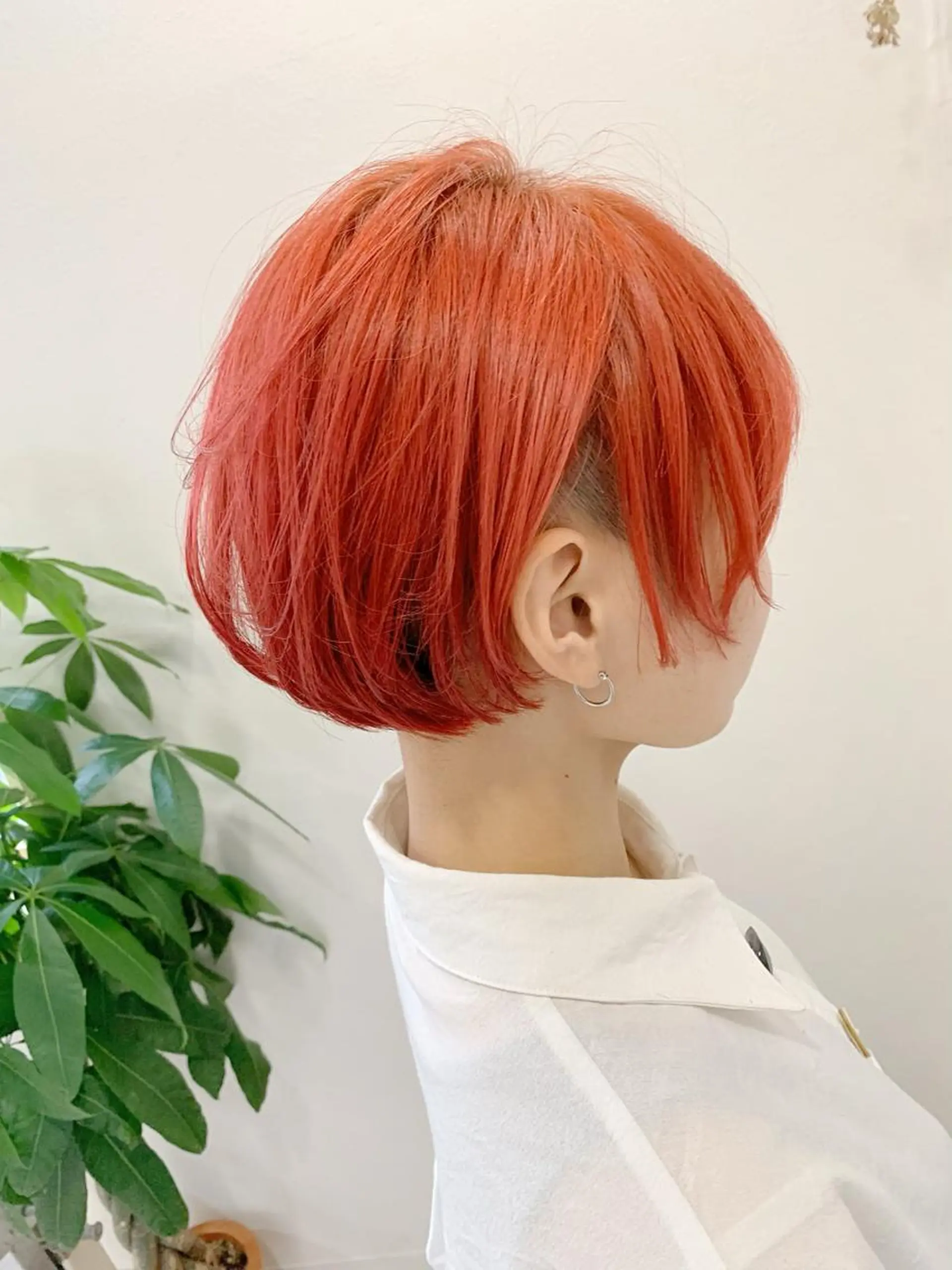 ショート カラー ワタイショウタ 髪質改善✨眉毛サロンのヘアスタイル