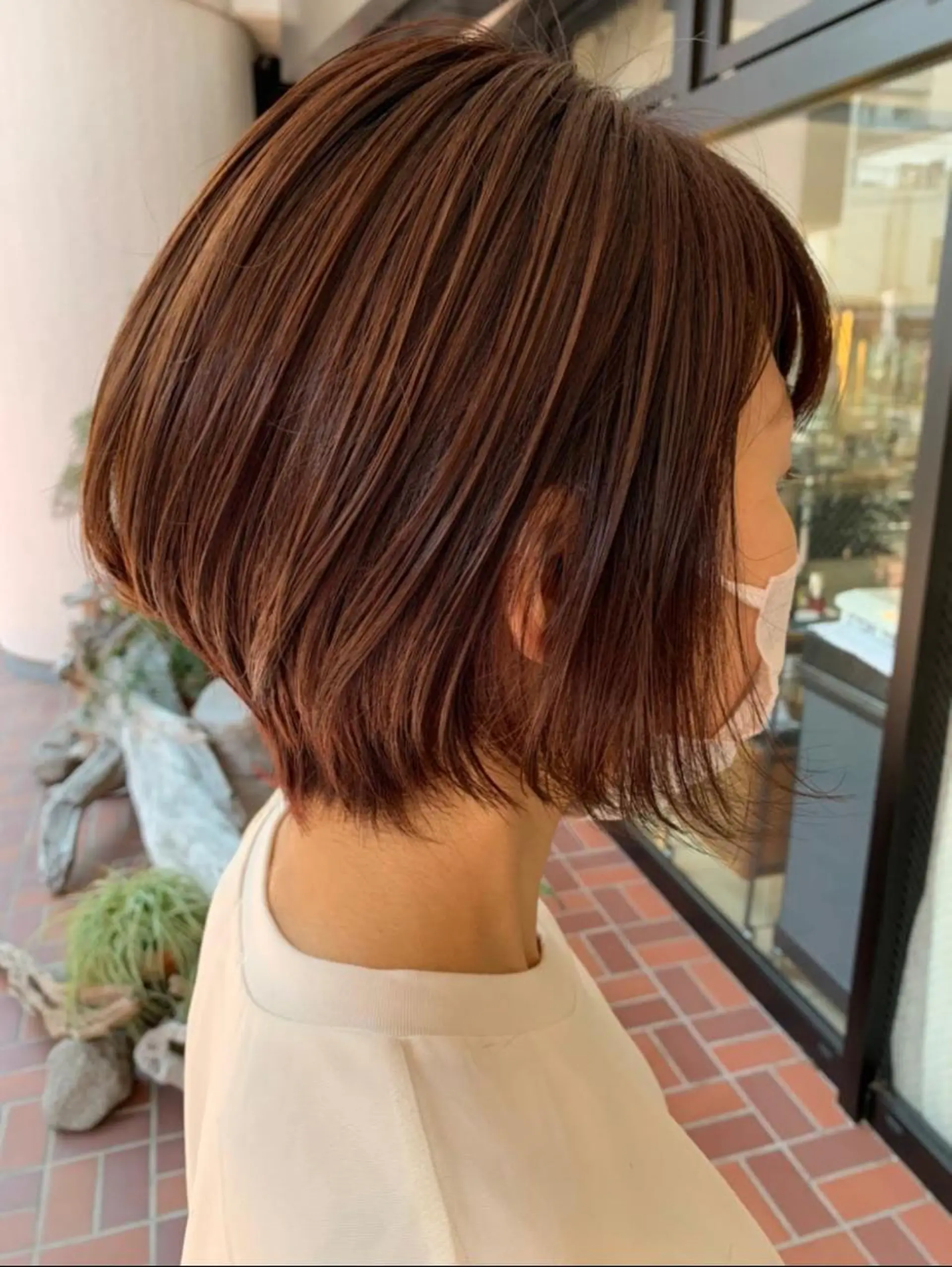 ショート カラー 髪質改善・酸性・ ストレート　Maruのヘアスタイル