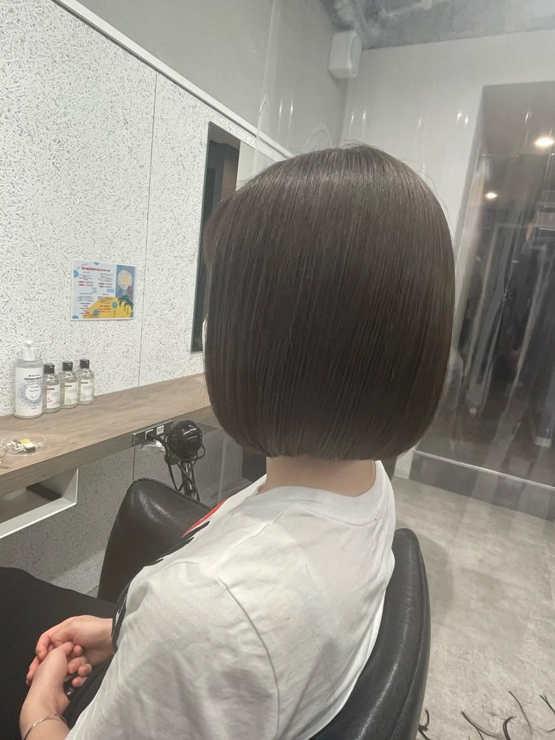 ショート カット トリートメント 透明感カラー/艶髪 ♥柏谷菜穂♥のヘアスタイル