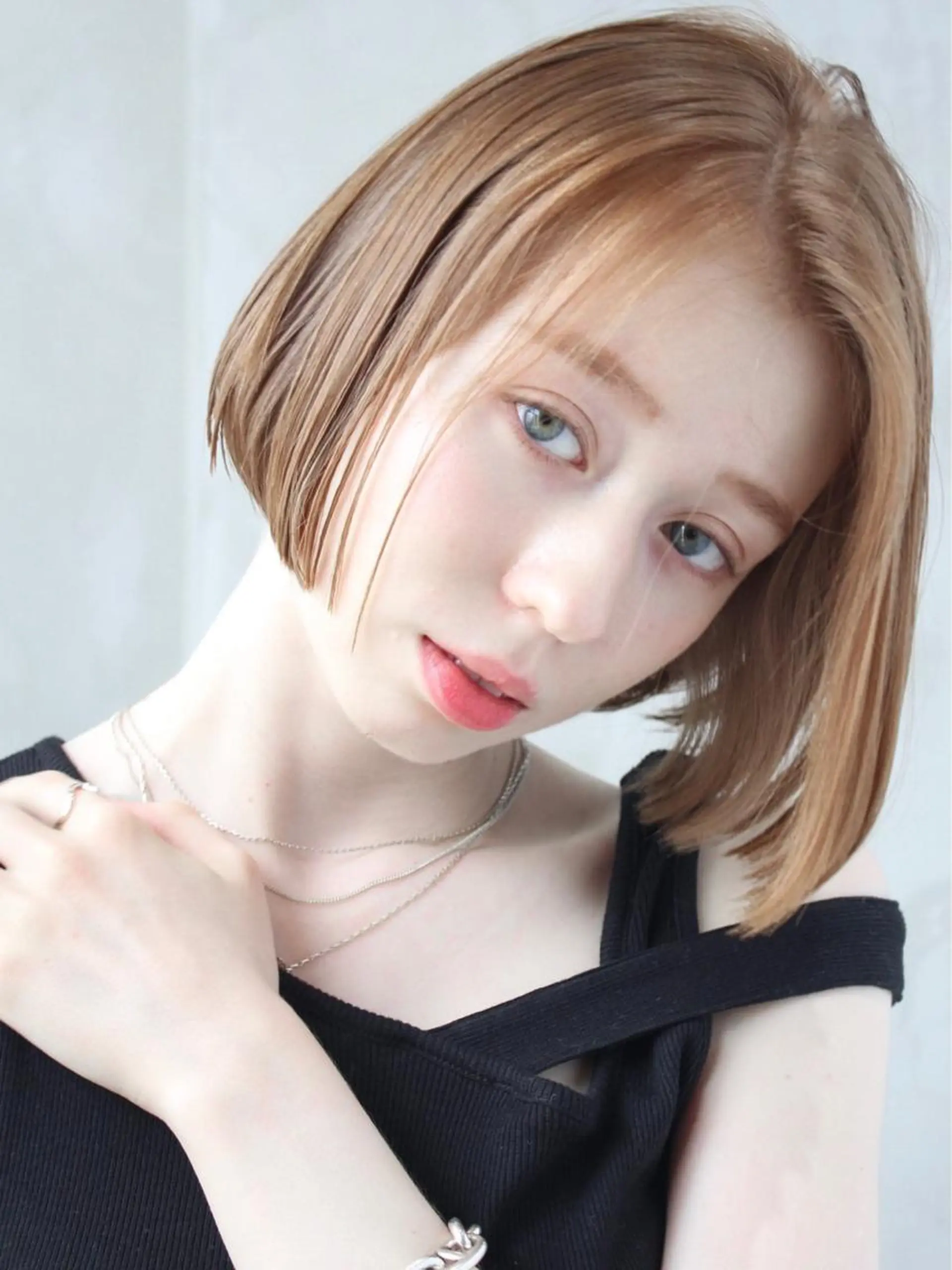 ミディアム カラー カット ヘアカラー トリートメント 🉐レイヤー/塩見 弘樹🉐渋谷のヘアスタイル