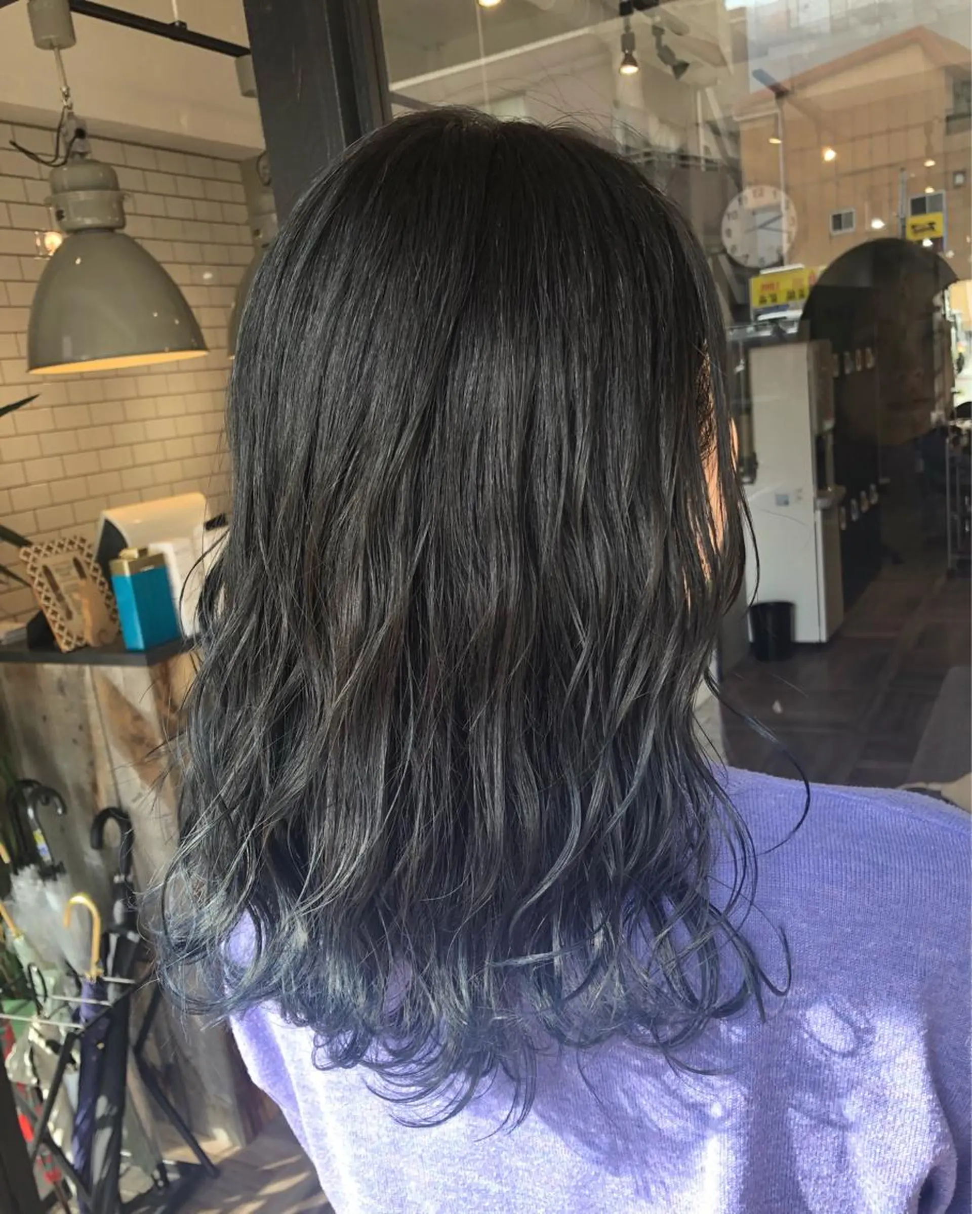 ミディアム カラー lafithhair ruu.南本庄のヘアスタイル