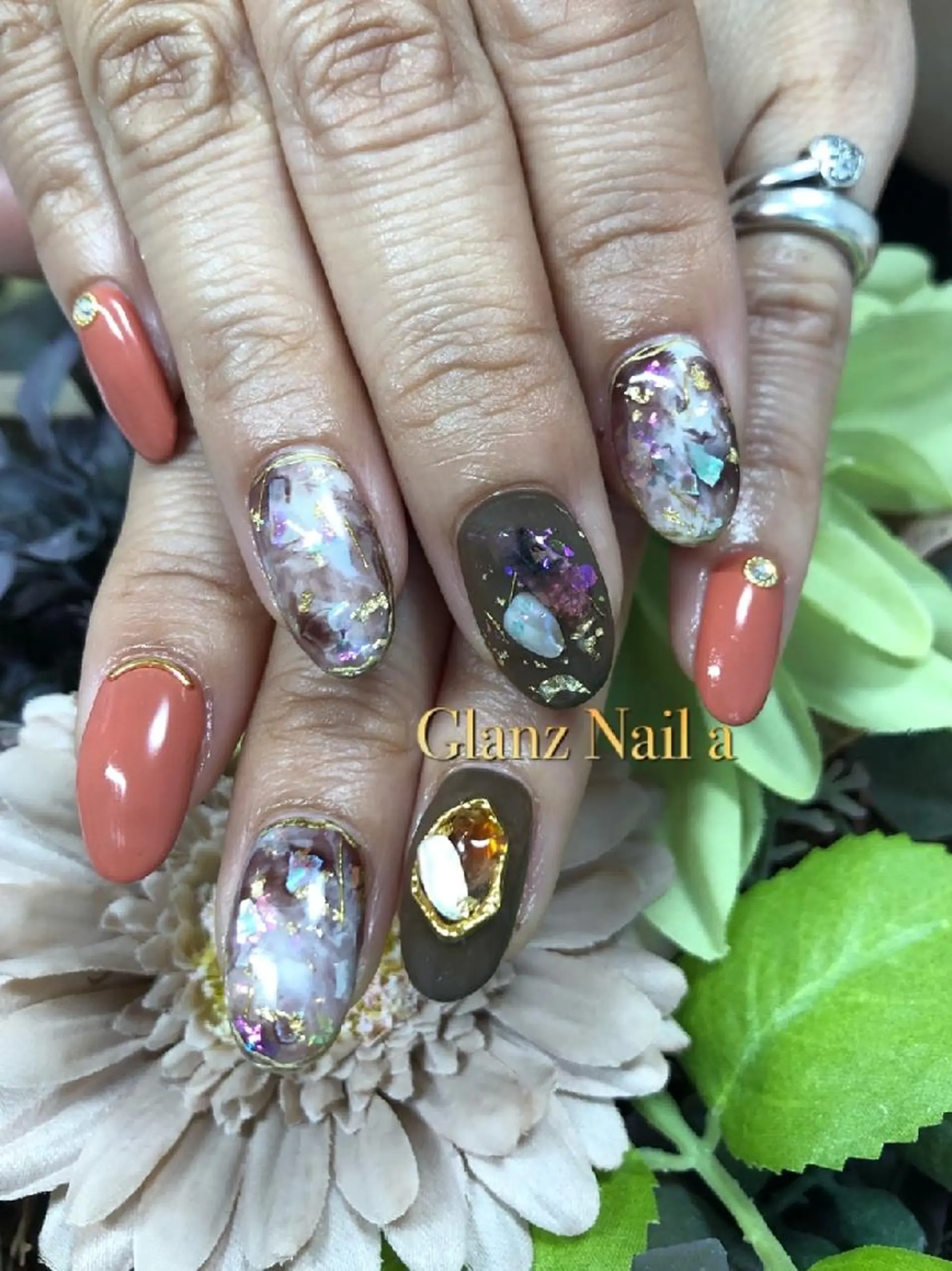 ネイル キラキラネイル Glanz  Nail aのネイルデザイン