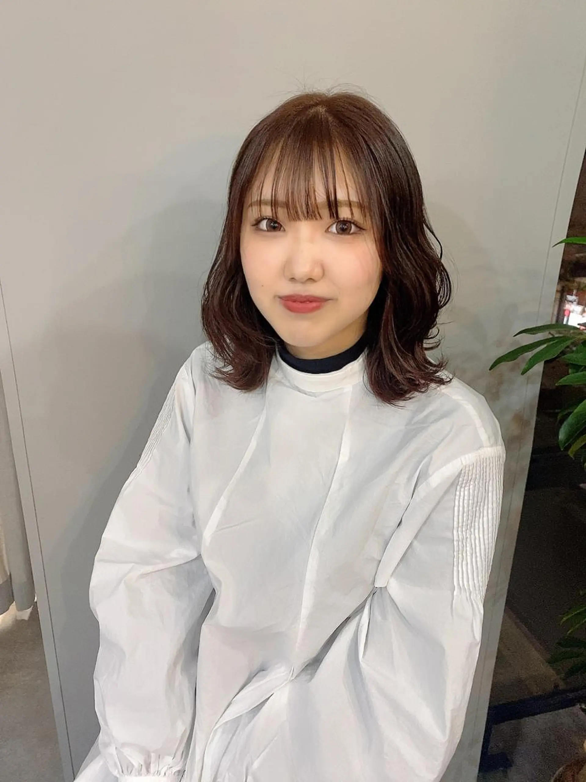 ミディアム カラー ヘアアレンジ ボブ /ニュアンス/ satomi🧸💖のヘアスタイル