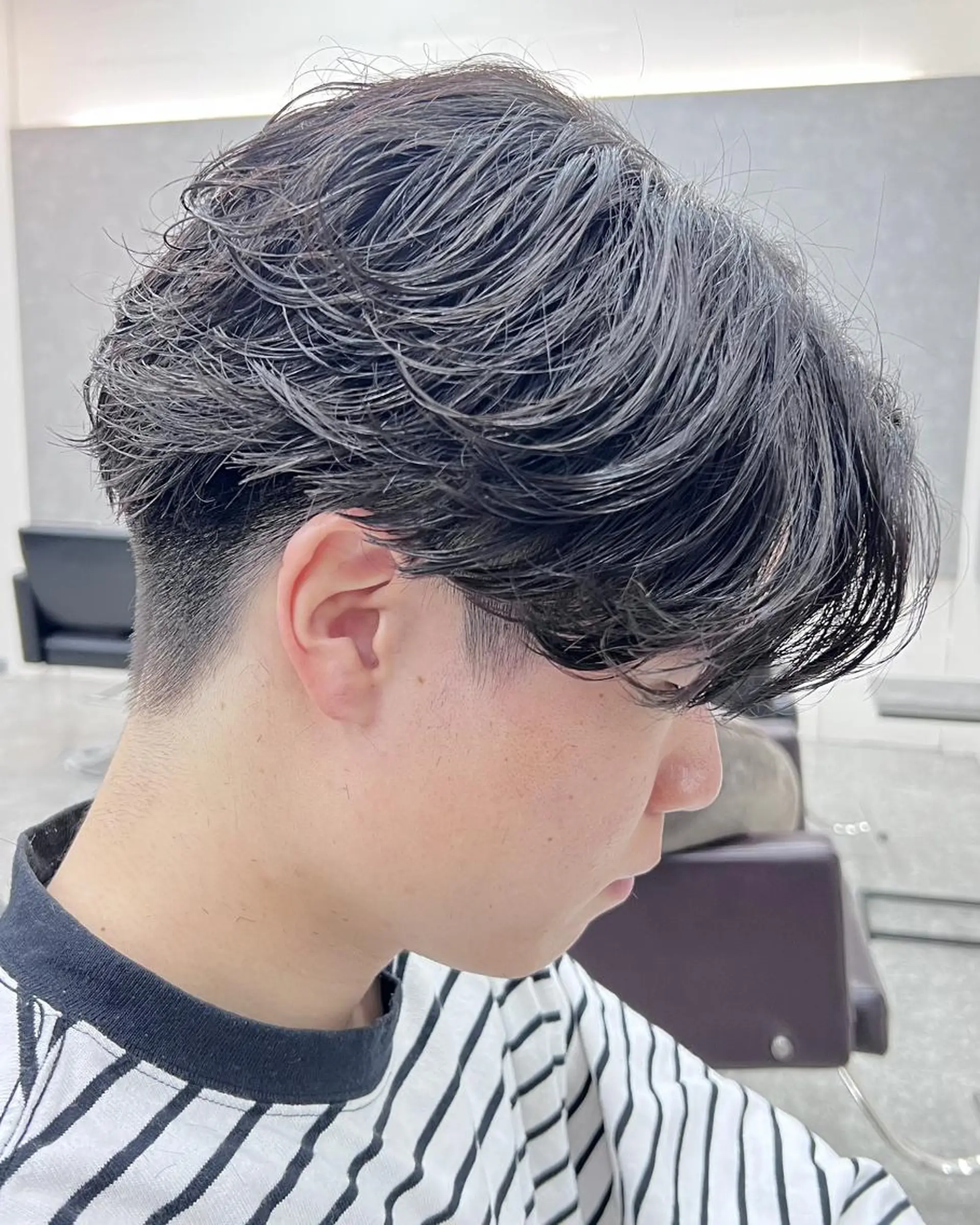 パーマ メンズ カット パーマ GLOP HOMME 店長　アオトのヘアスタイル