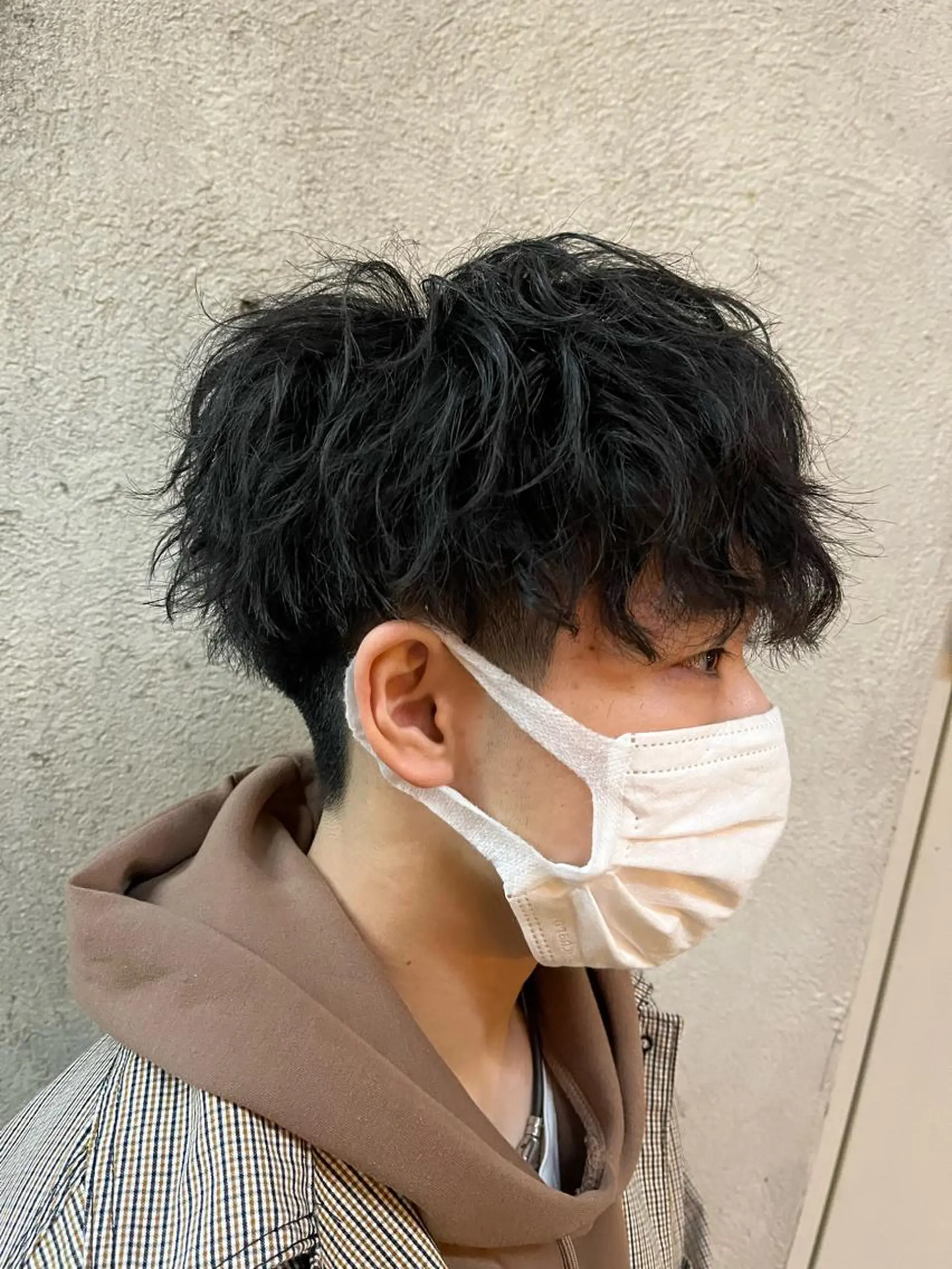 ショート パーマ メンズ カット パーマ トリートメント ヘアセット 🏆メンズヘア特化 🥇代表りんぺーのヘアスタイル