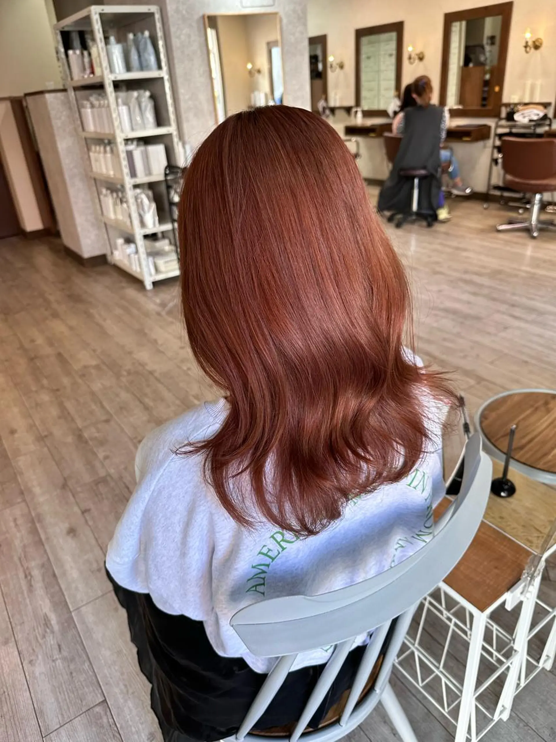 セミロング カラー 高橋 みく/ minim 暖色のヘアスタイル