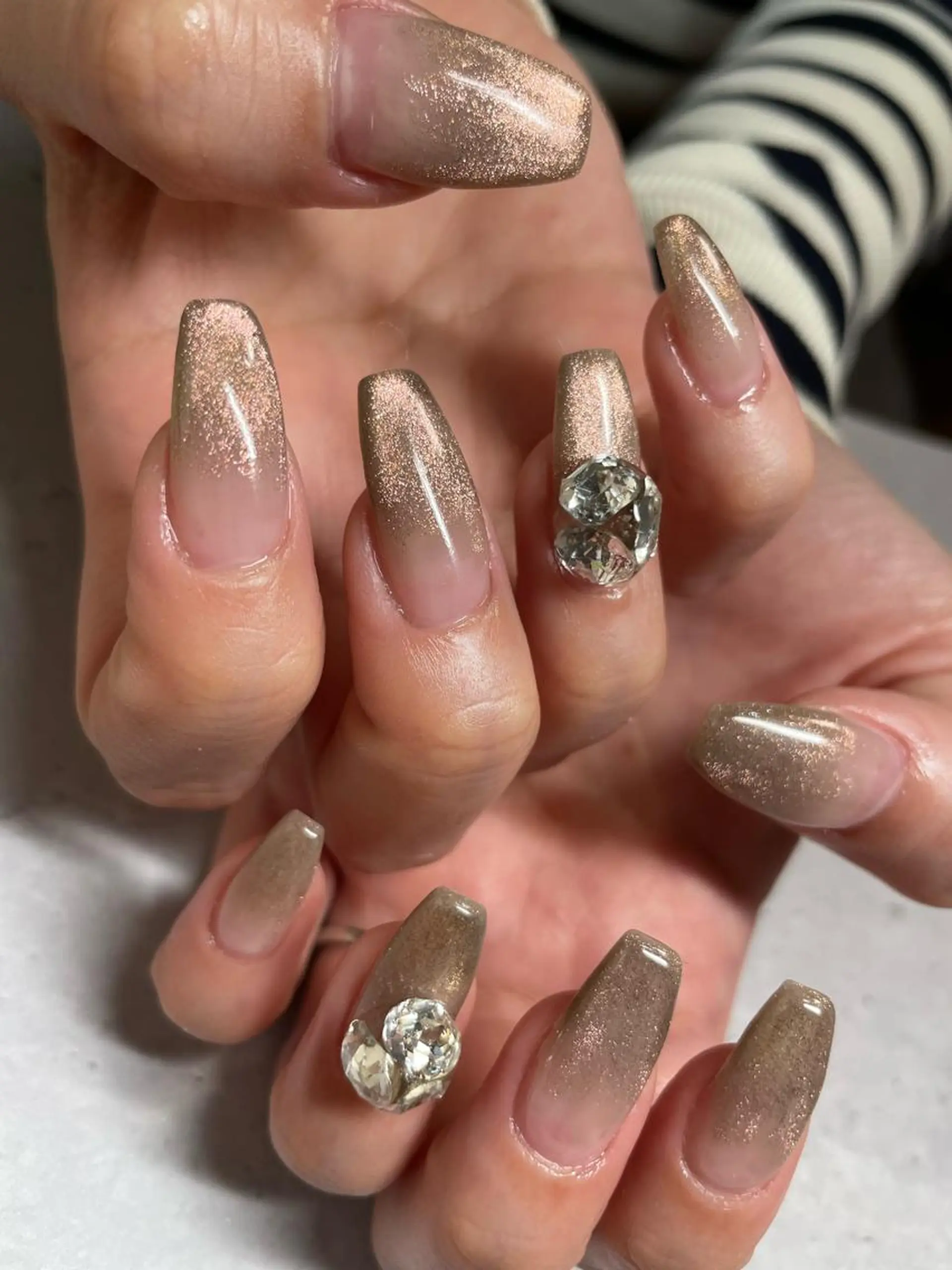 セミロング ネイル Ｍ☆NAIL asamiのネイルデザイン