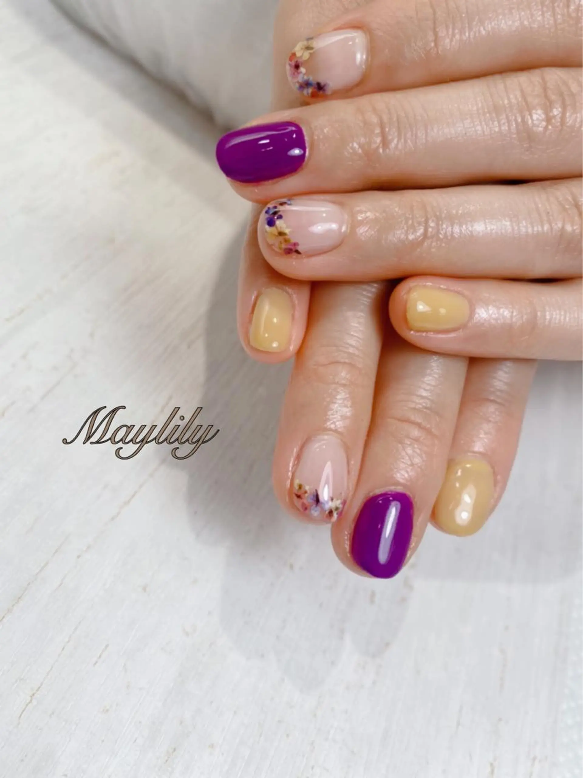 ネイル ハンドネイル Nail care salon Maylily所属・Nail salon Maylilyのネイルデザイン