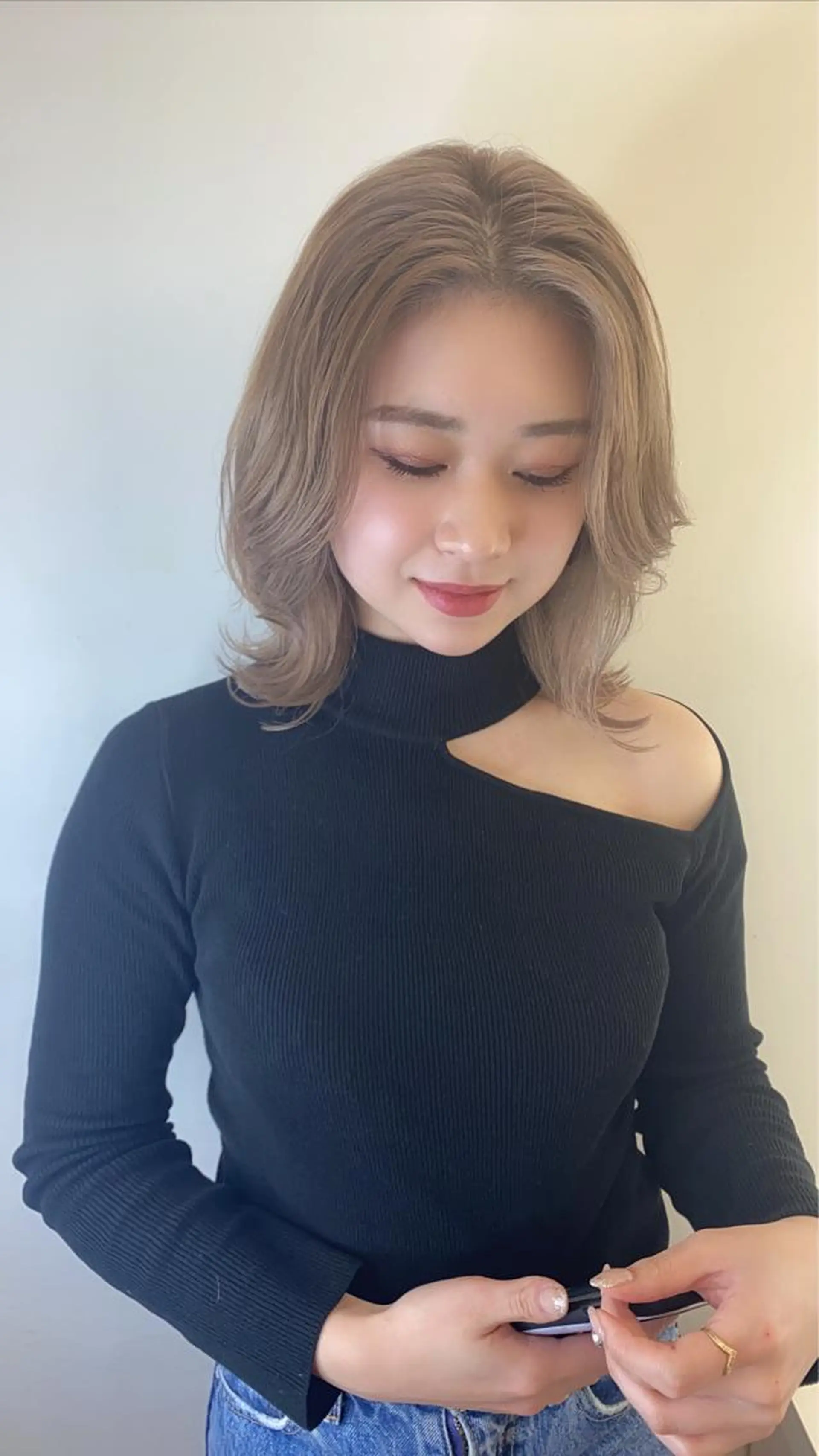 ミディアム sail所属・sail hairのヘアスタイル