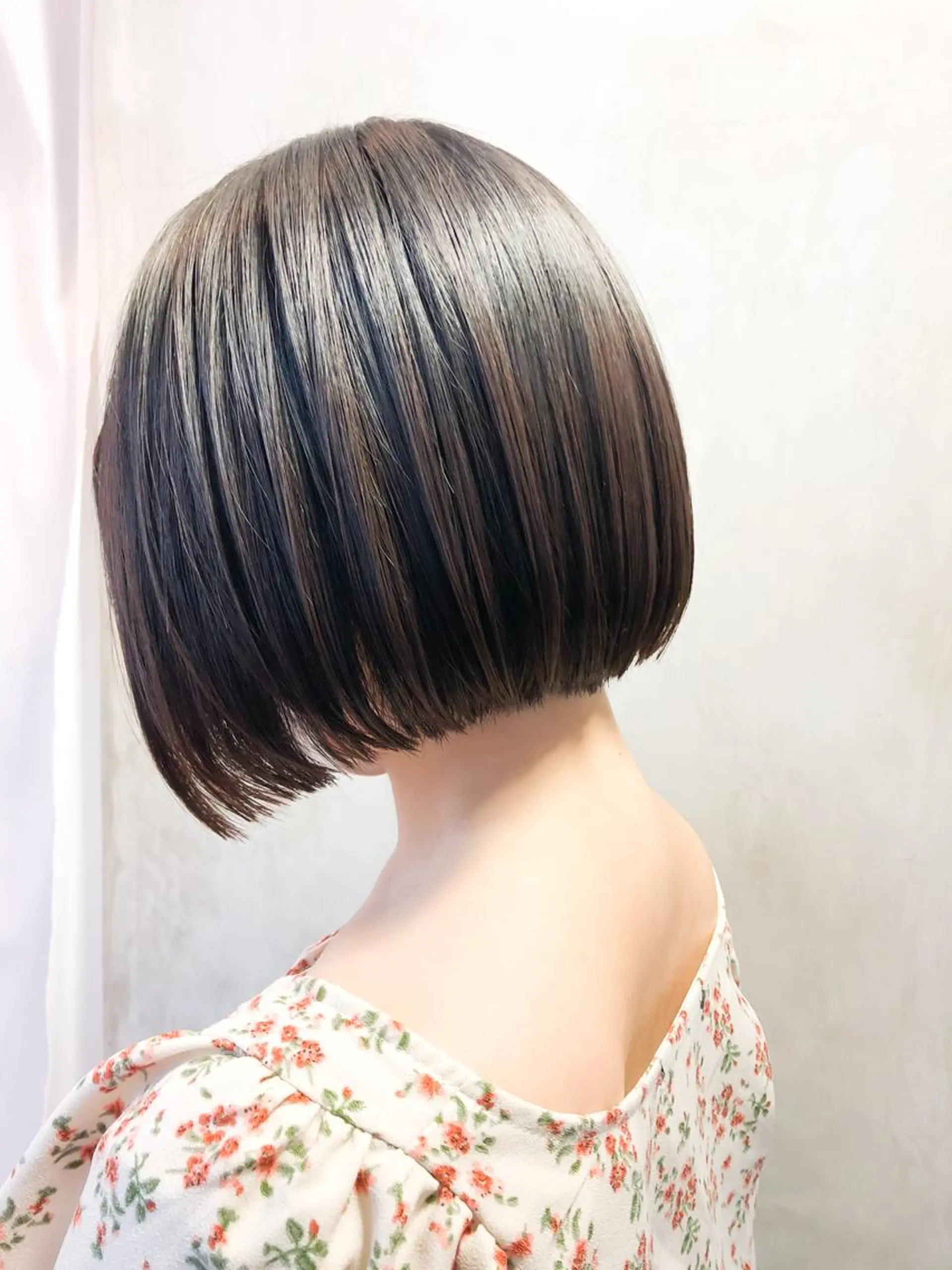 ショート ボブ×縮毛矯正 ryotaのヘアスタイル