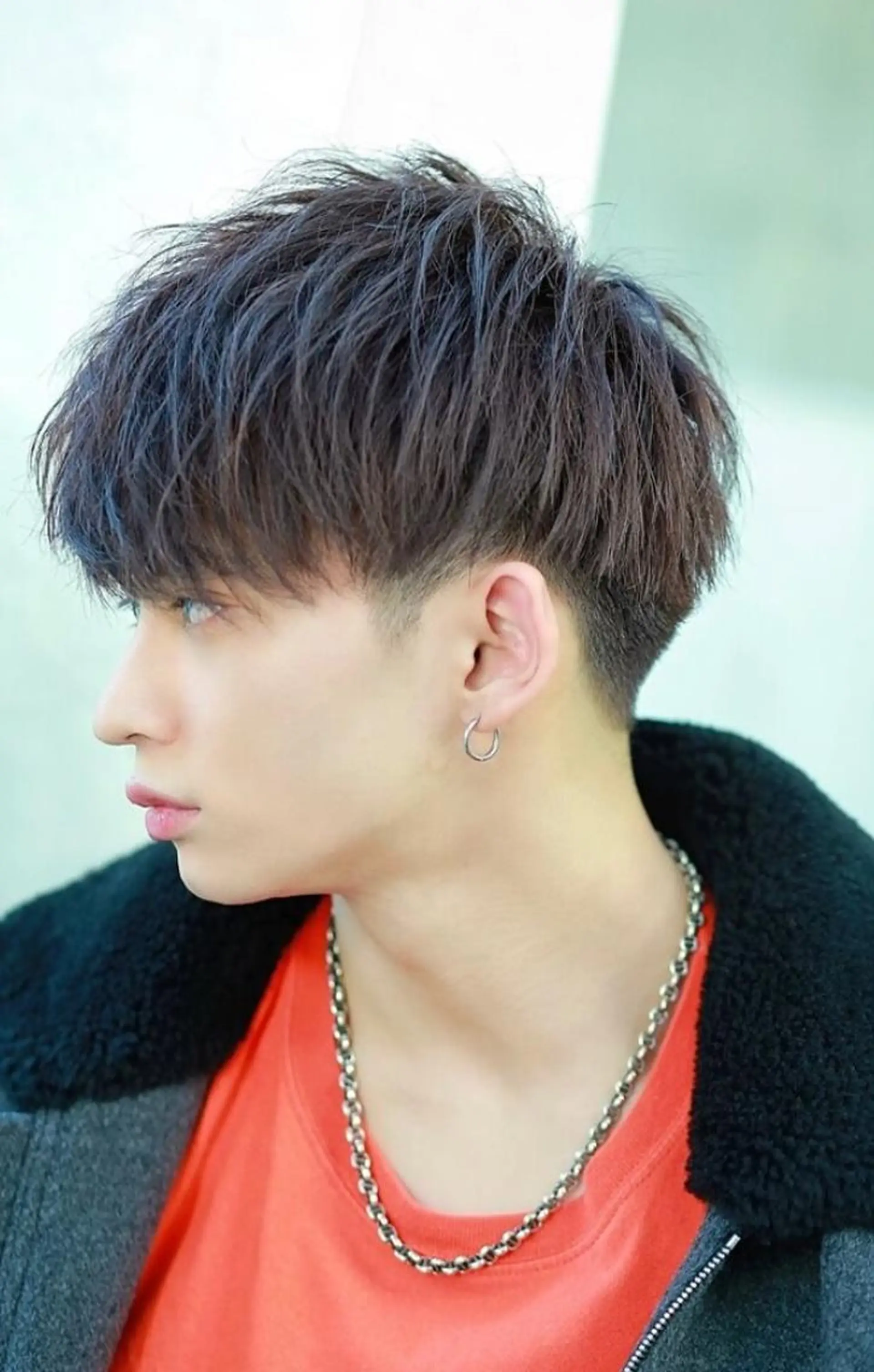 ショート メンズ 厚地 伽寧のヘアスタイル