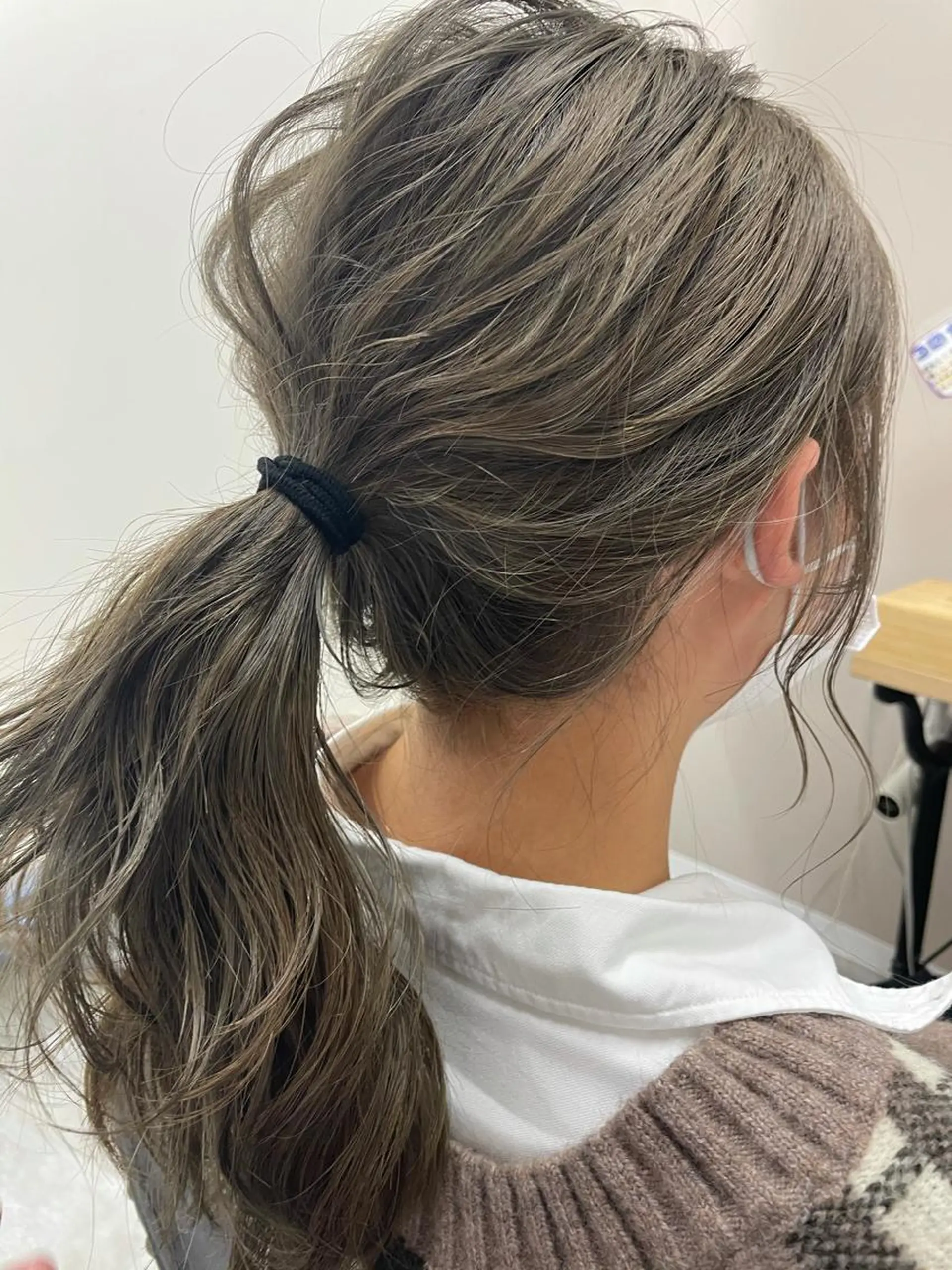 ミディアム カラー カット ヘアカラー 🔵暗髪　特化🔵 梅田・増田のヘアスタイル