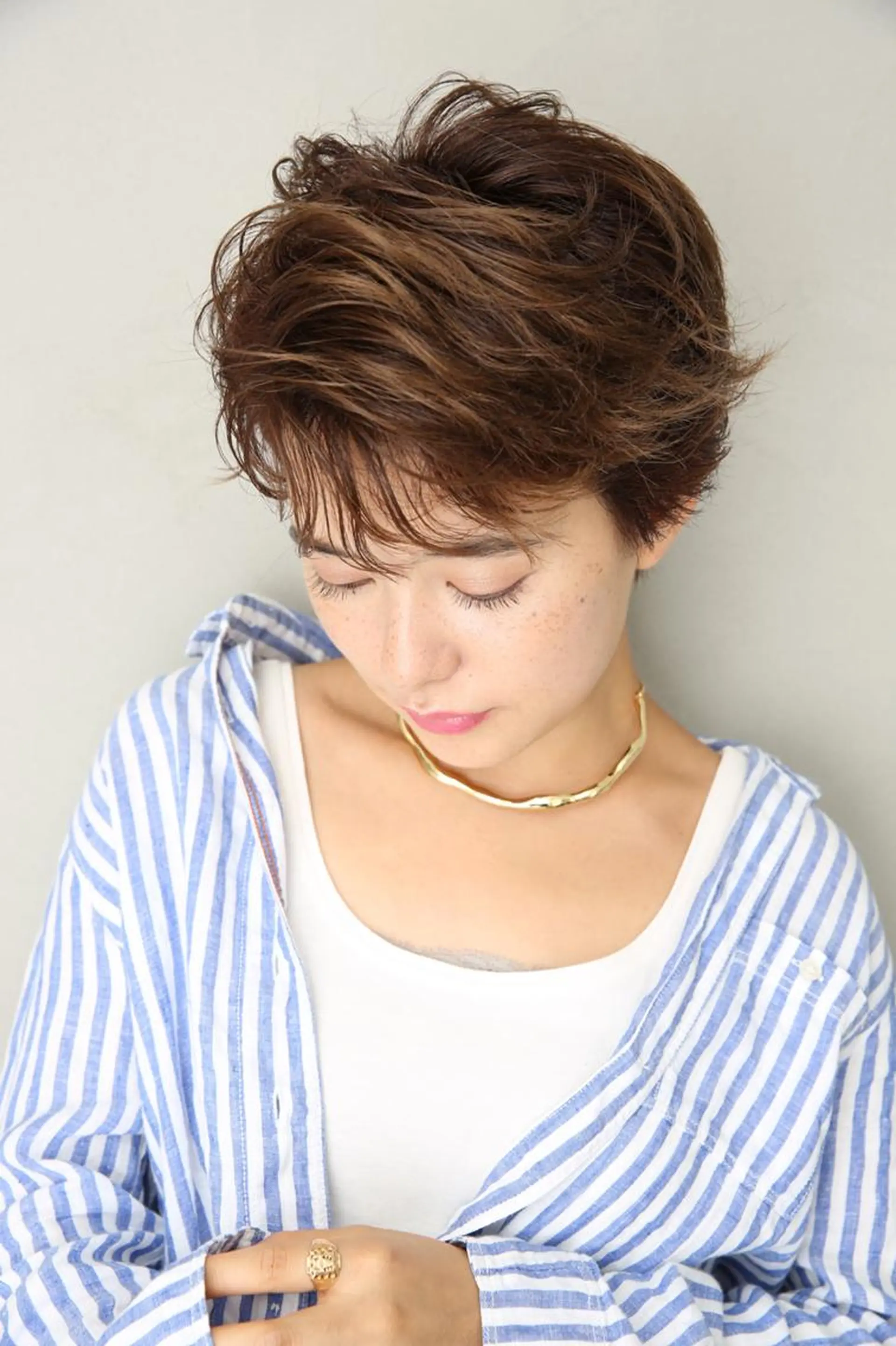 ショート パーマ 代表　土屋ヒロユキ ショートカットのヘアスタイル