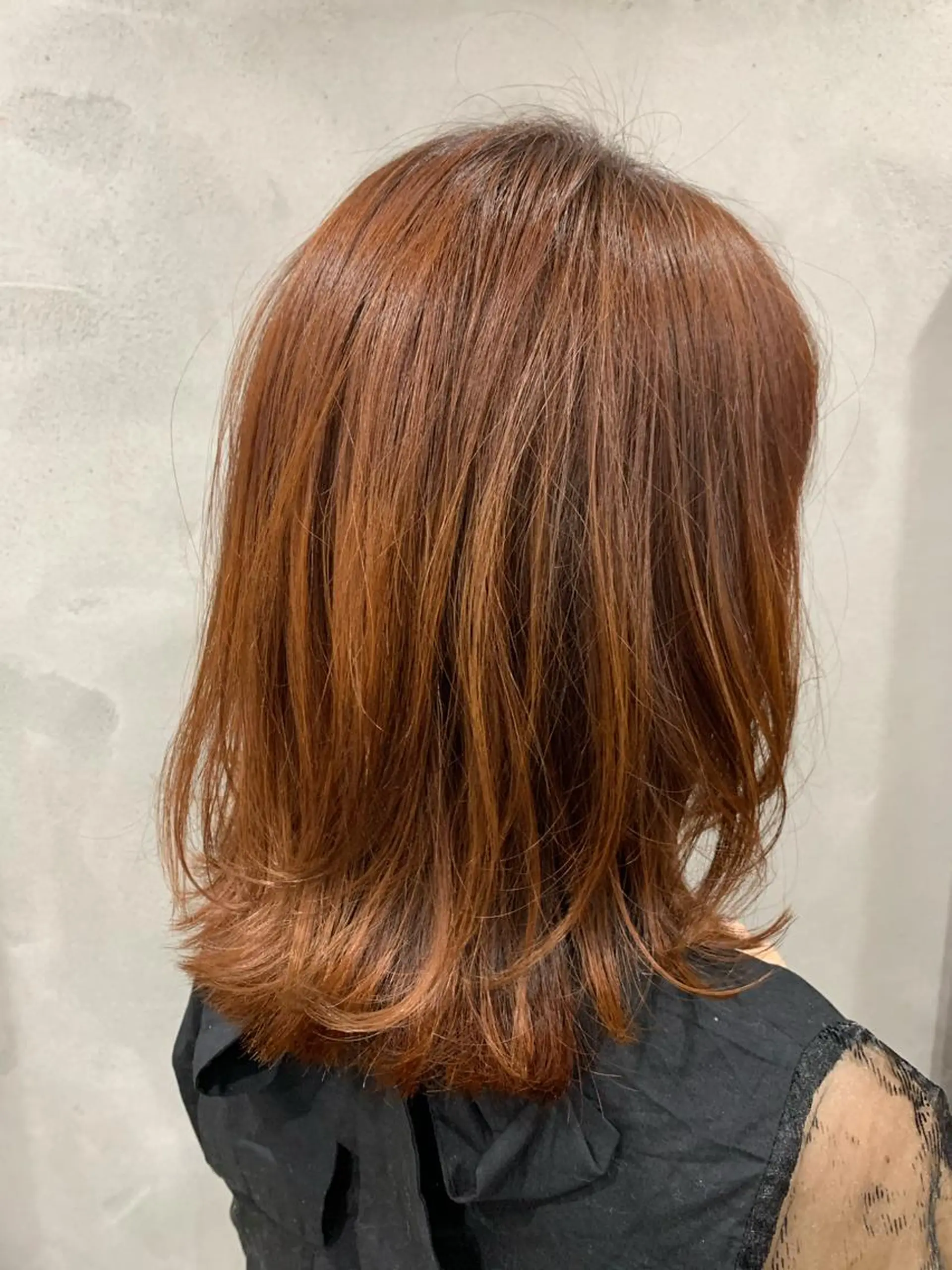 ミディアム レイヤーカット ace share salon所属・韓国風パーマ/ 菅沼 成郷のヘアスタイル