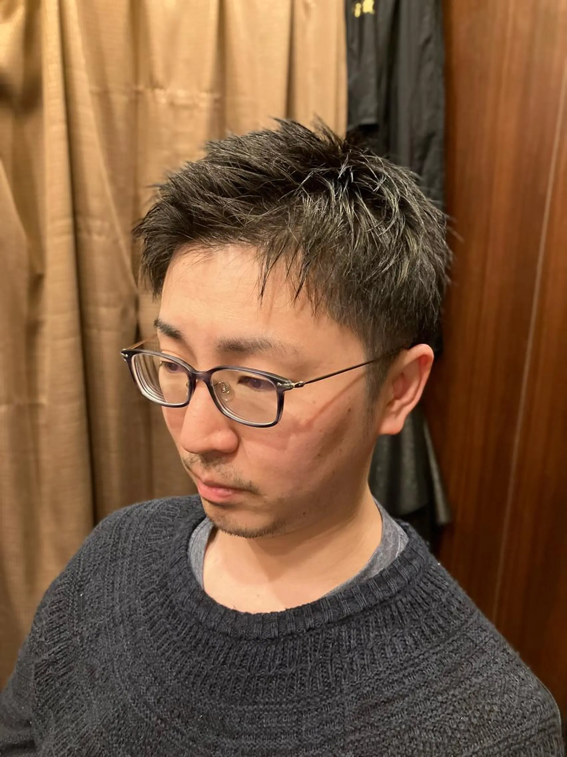 ショート BroTokyo Barbershop 銀座店所属・大河 たいがのヘアスタイル