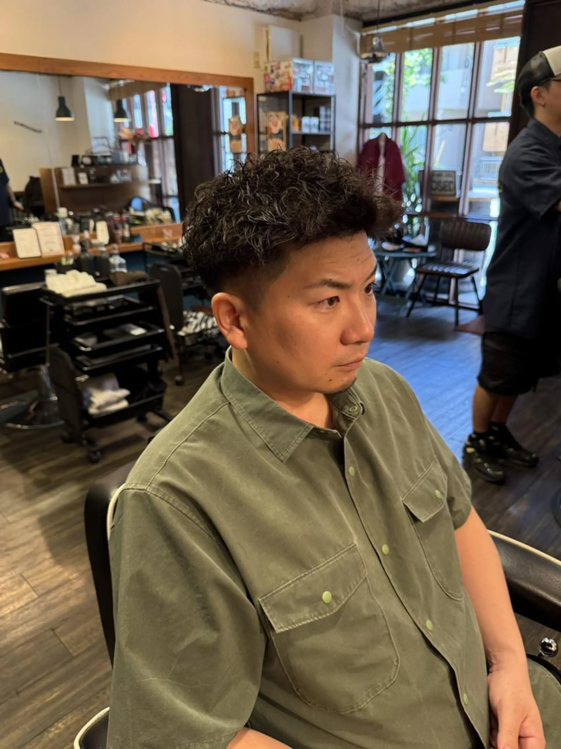 メンズ パーマ カット パーマ ヘッドスパ 早稲田/メンズパーマ /カラー/松井聖虎のヘアスタイル