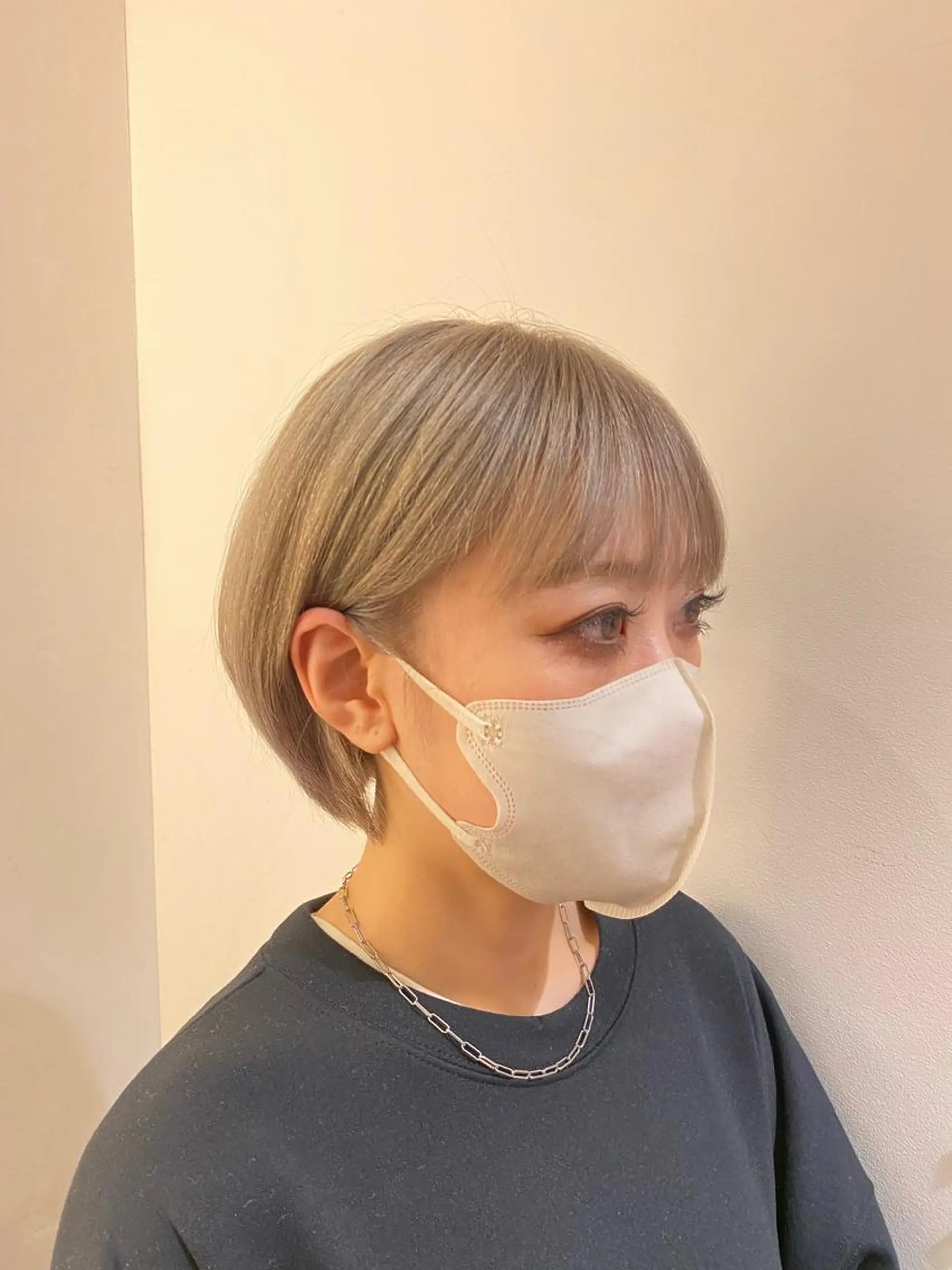 ショート ショートボブ ボブ ショートヘア Savoir GRANMASH【サヴォア　グランマッシュ】所属・ショート/レイヤー/ 透明感/グレージュのヘアスタイル