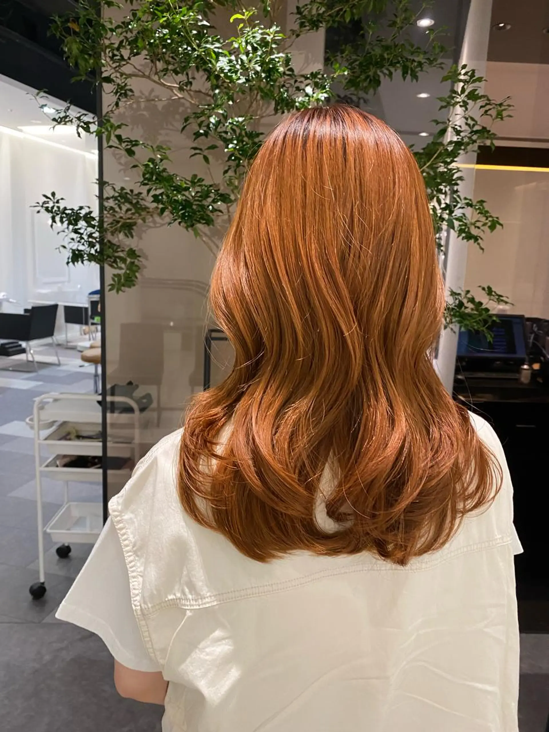 ロング 巻ける縮毛矯正/艶 カラーchika🩵のヘアスタイル