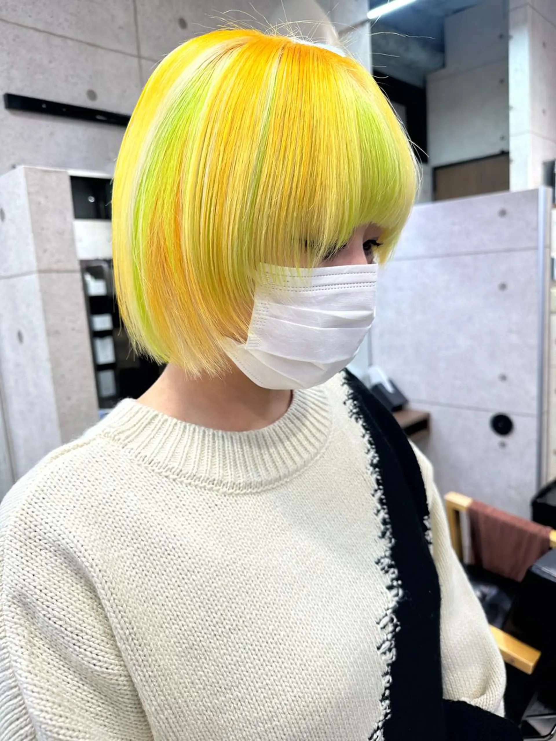 ミディアム カラー デザインカラー 遠藤沙也加 /レイヤーカットのヘアスタイル