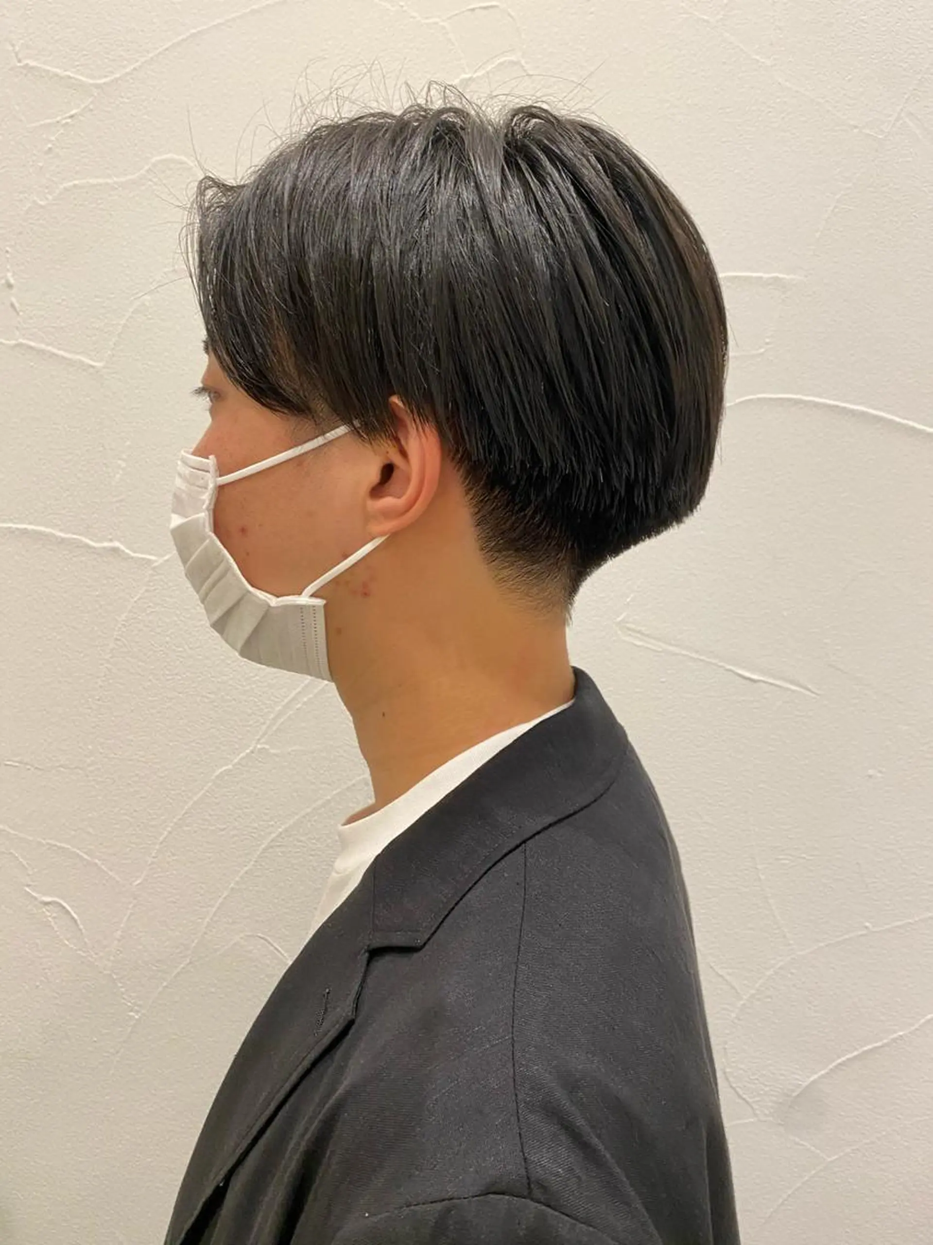 ショート メンズ センターパート Ash中目黒店 榊間茜のヘアスタイル