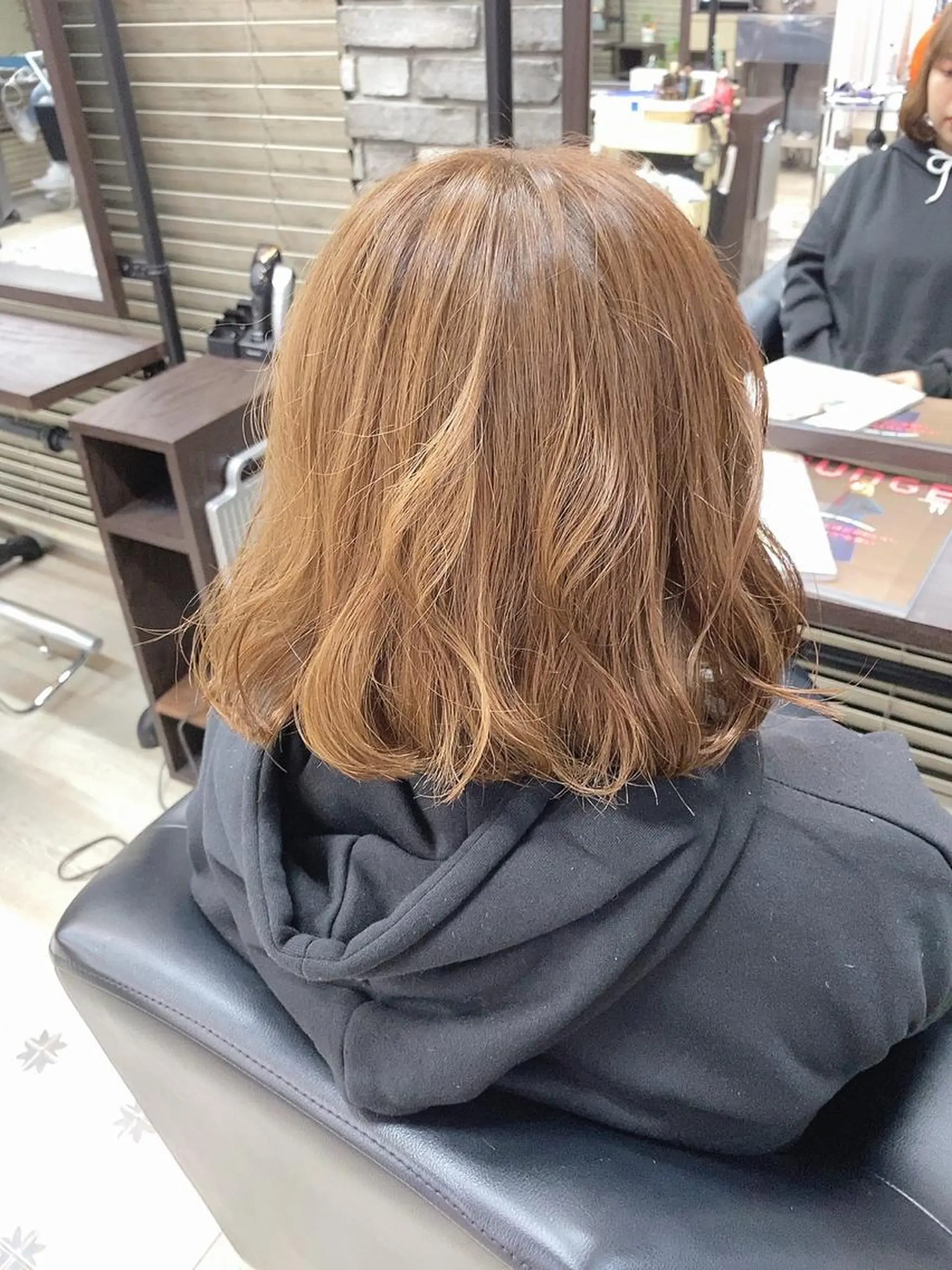 ショート カラー ボブ 外ハネヘア 韓国ヘア☁️ mitsukiのヘアスタイル