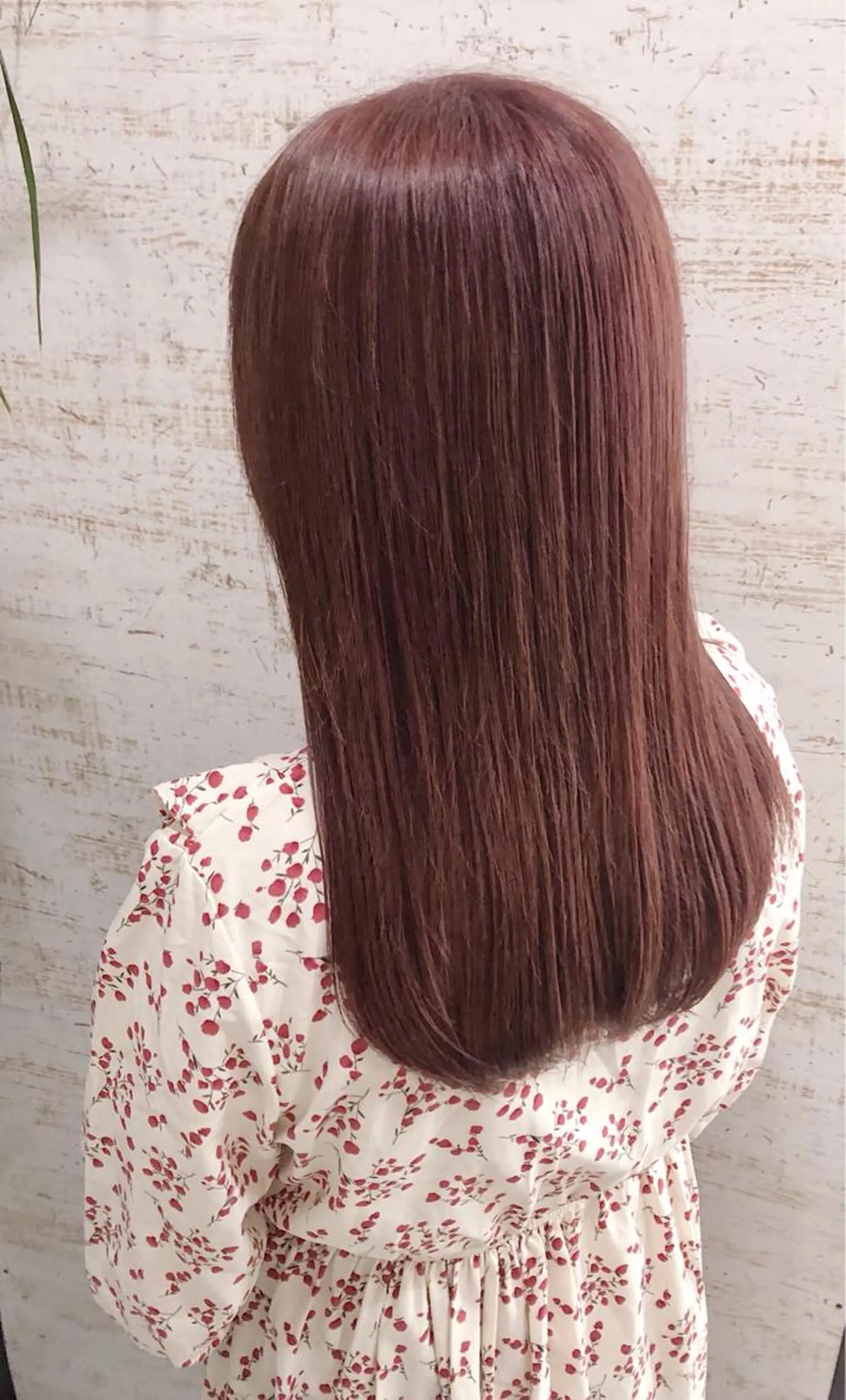 セミロング カラー ケアブリーチ /髪質 改善/古橋圭史郎のヘアスタイル