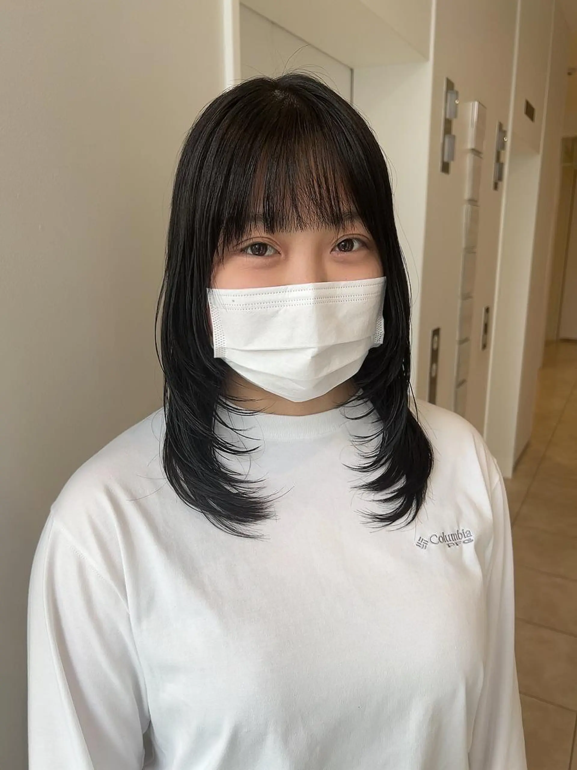 セミロング カラー 💎K-two名古屋 安田ちづる💎のヘアスタイル