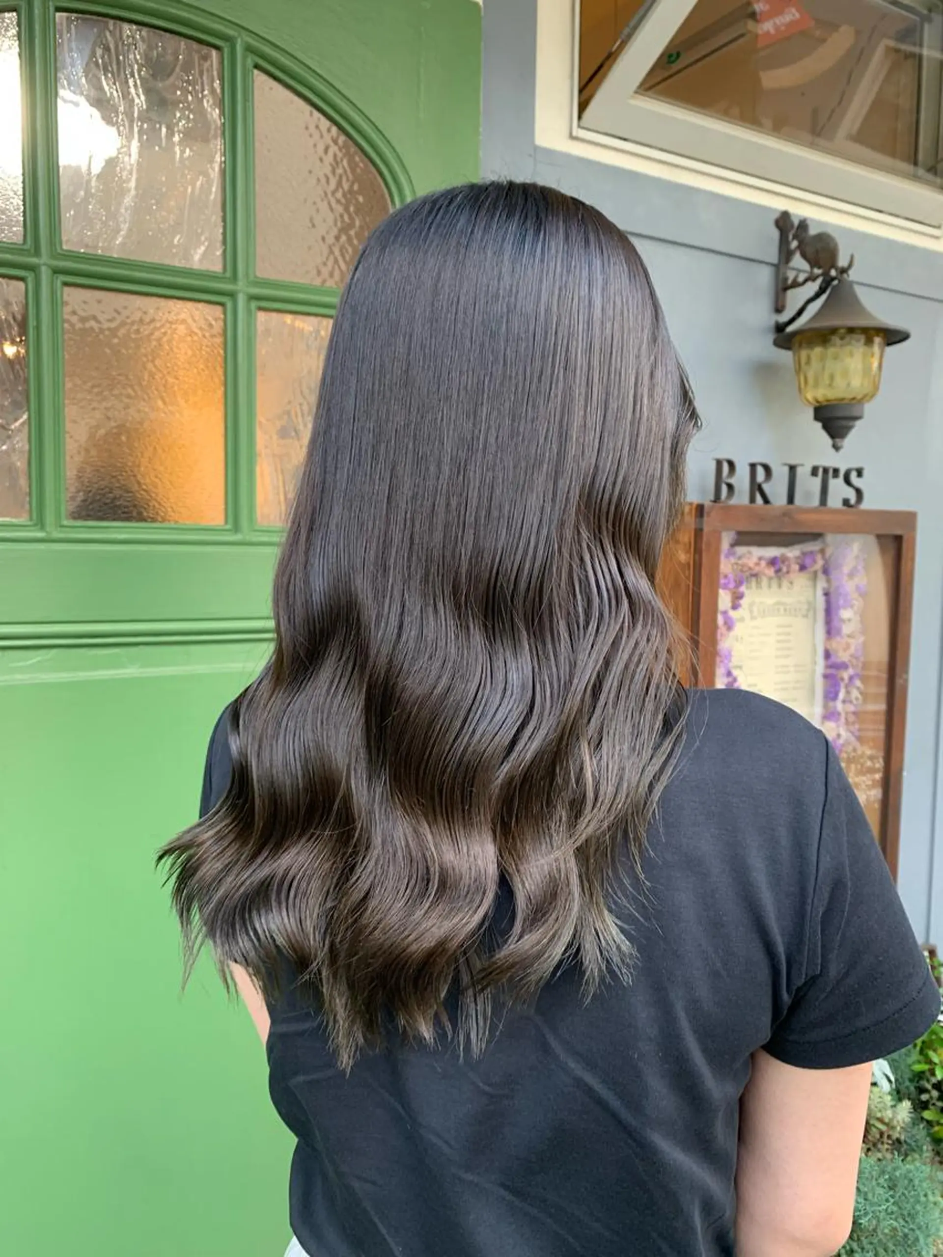 セミロング カラー カット ヘアカラー トリートメント ヘッドスパ 清水千優/パーマ/透 明感カラー/メンズのヘアスタイル