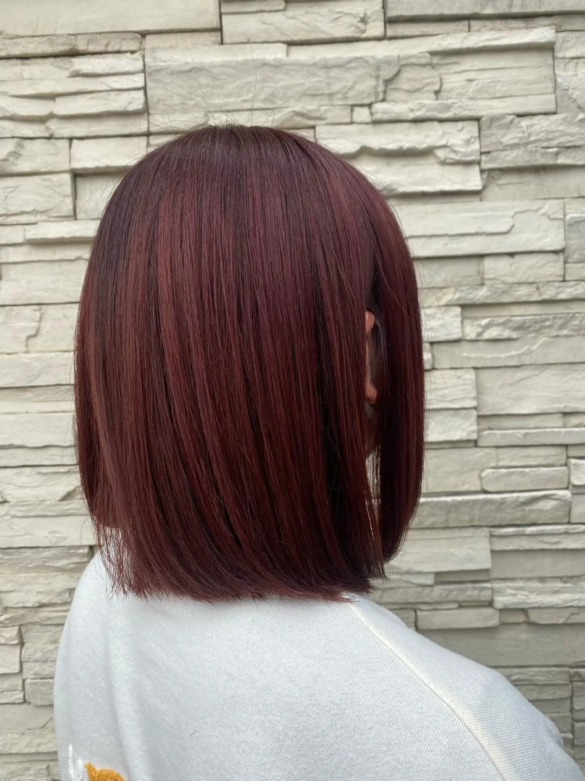 ミディアム カット ヘアカラー トリートメント 😺ヒアリング 重視😺小川のヘアスタイル