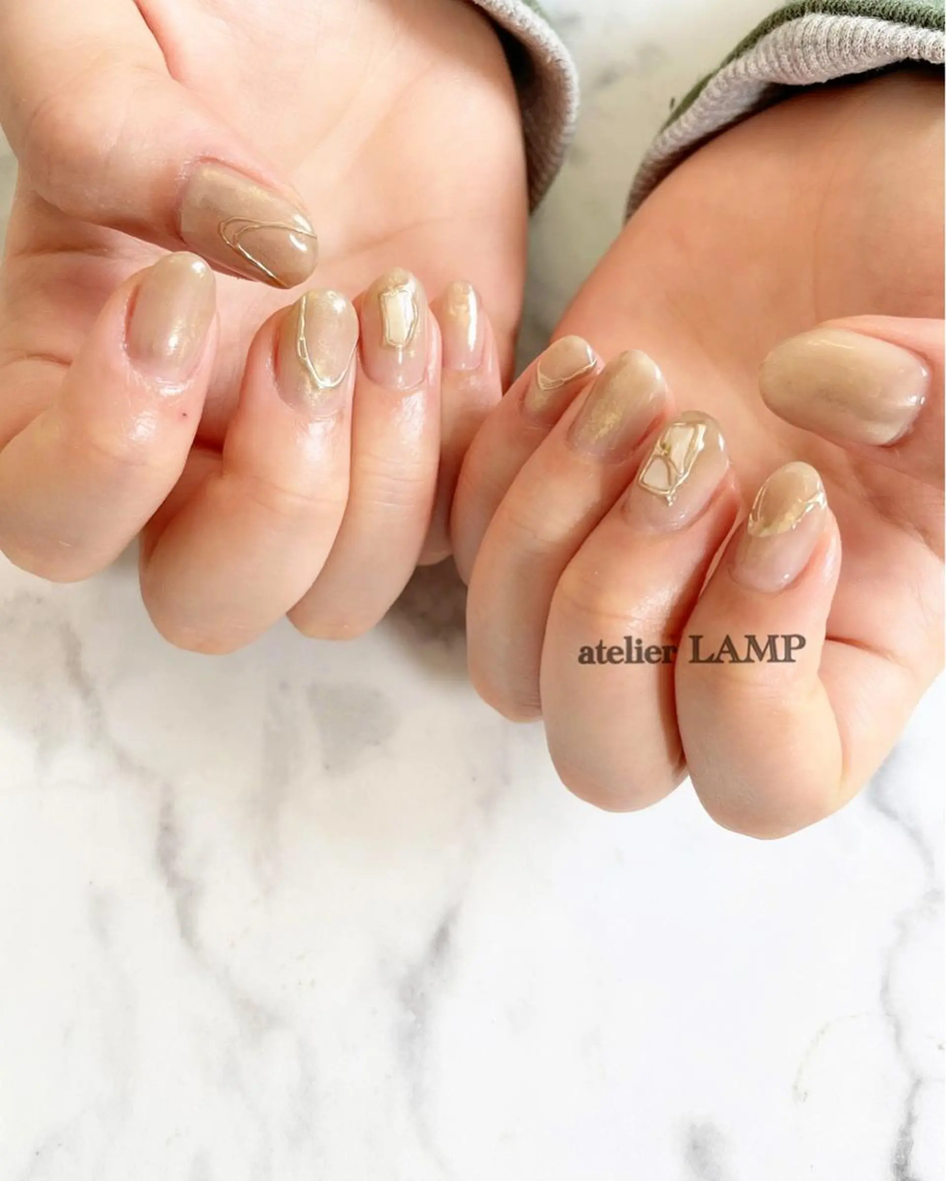 ネイル アートネイル キラキラネイル 持ち込み NANA no artのネイルデザイン